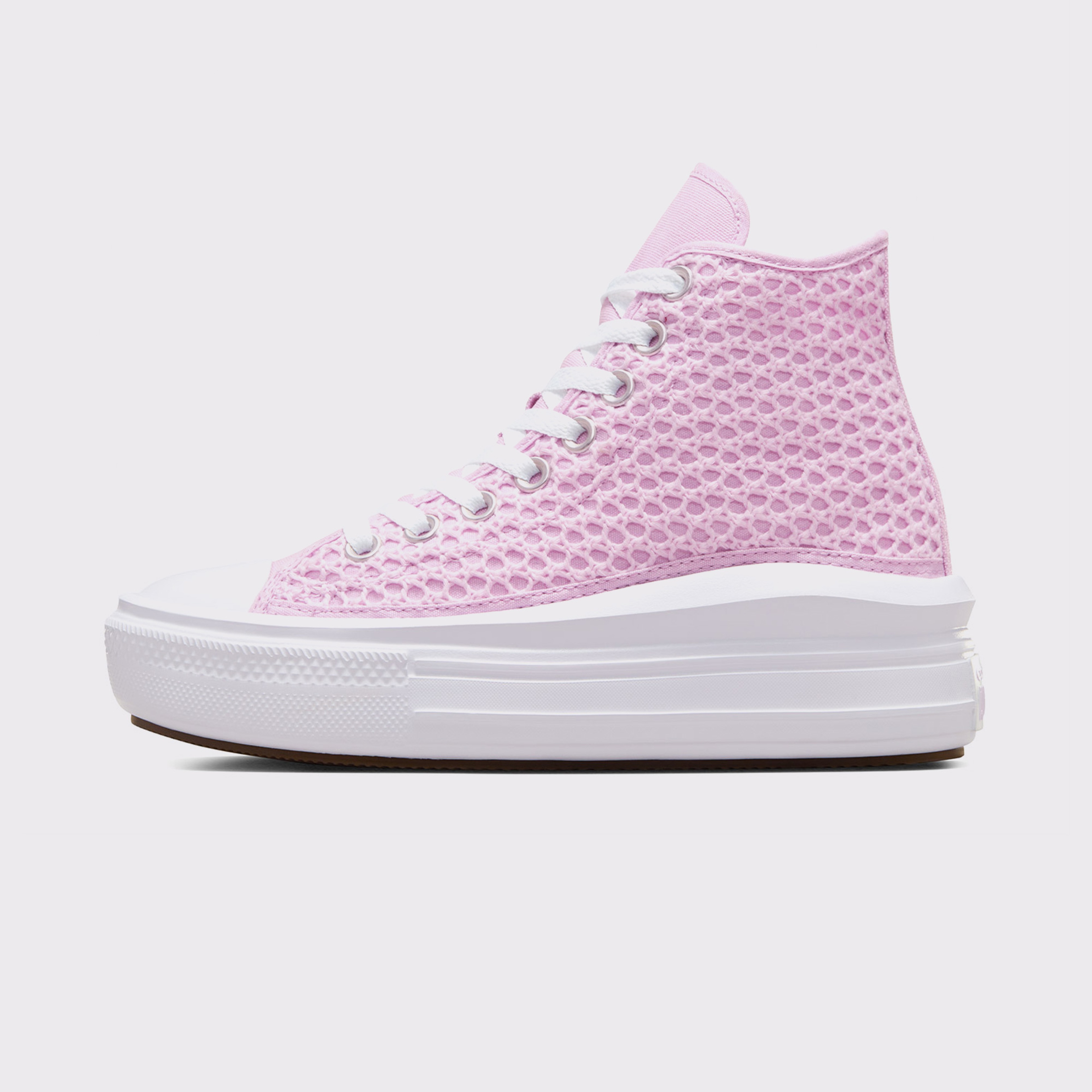 Converse Chuck Taylor All Star Move Çocuk Pembe Platform Sneaker