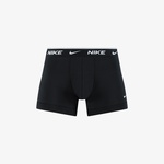 Nike Trunk 3'lü Turuncu/Yeşil/Siyah Bantlı Erkek Siyah Boxer