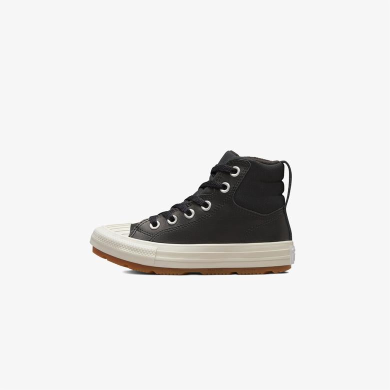 Converse Chuck Taylor All Star Berkshire Çocuk Siyah Deri Bot