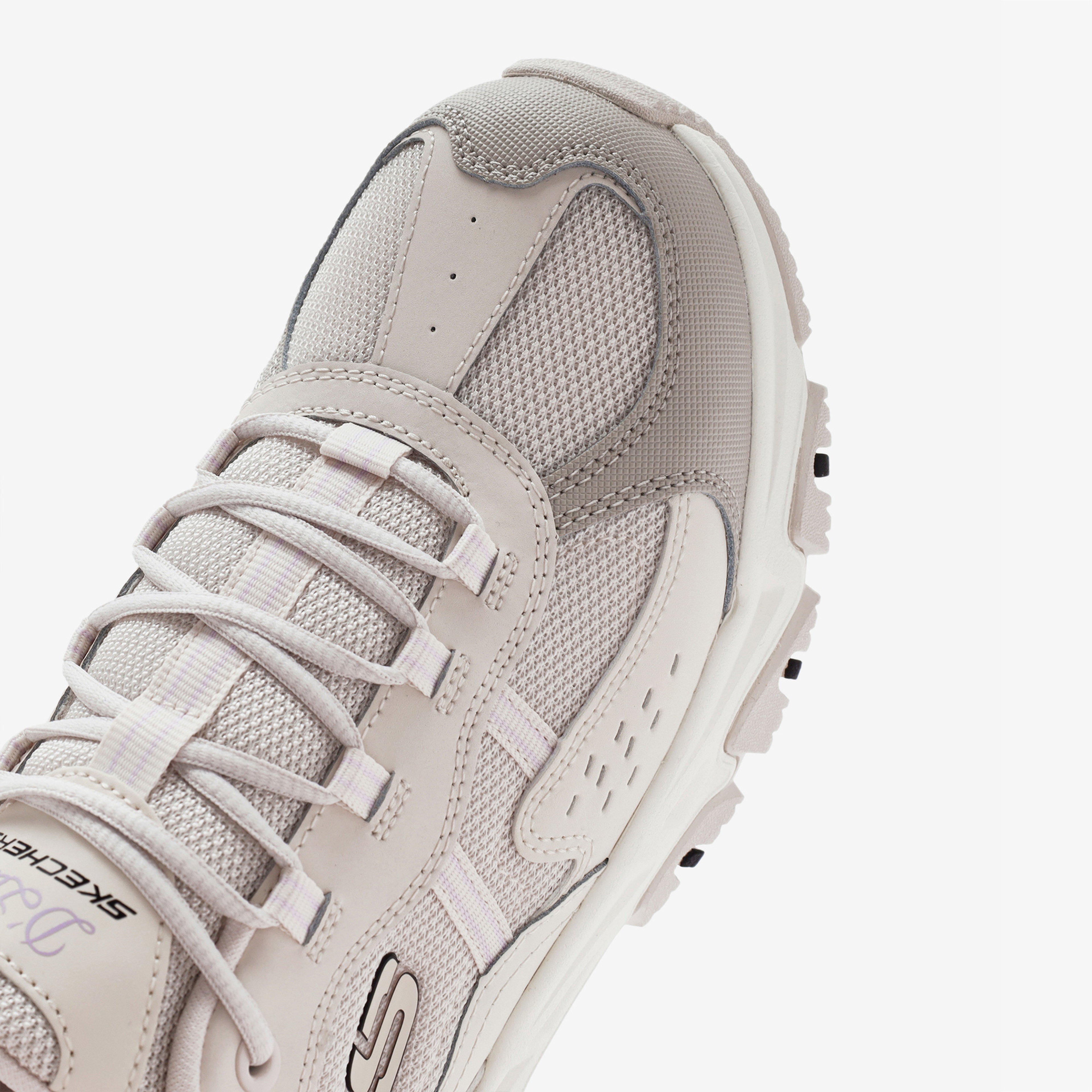 Skechers D'Lites Hiker Kadın Krem Spor Ayakkabı