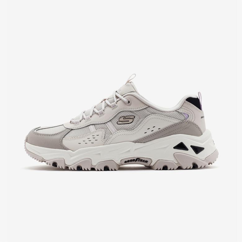 Skechers D'Lites Hiker Kadın Krem Spor Ayakkabı