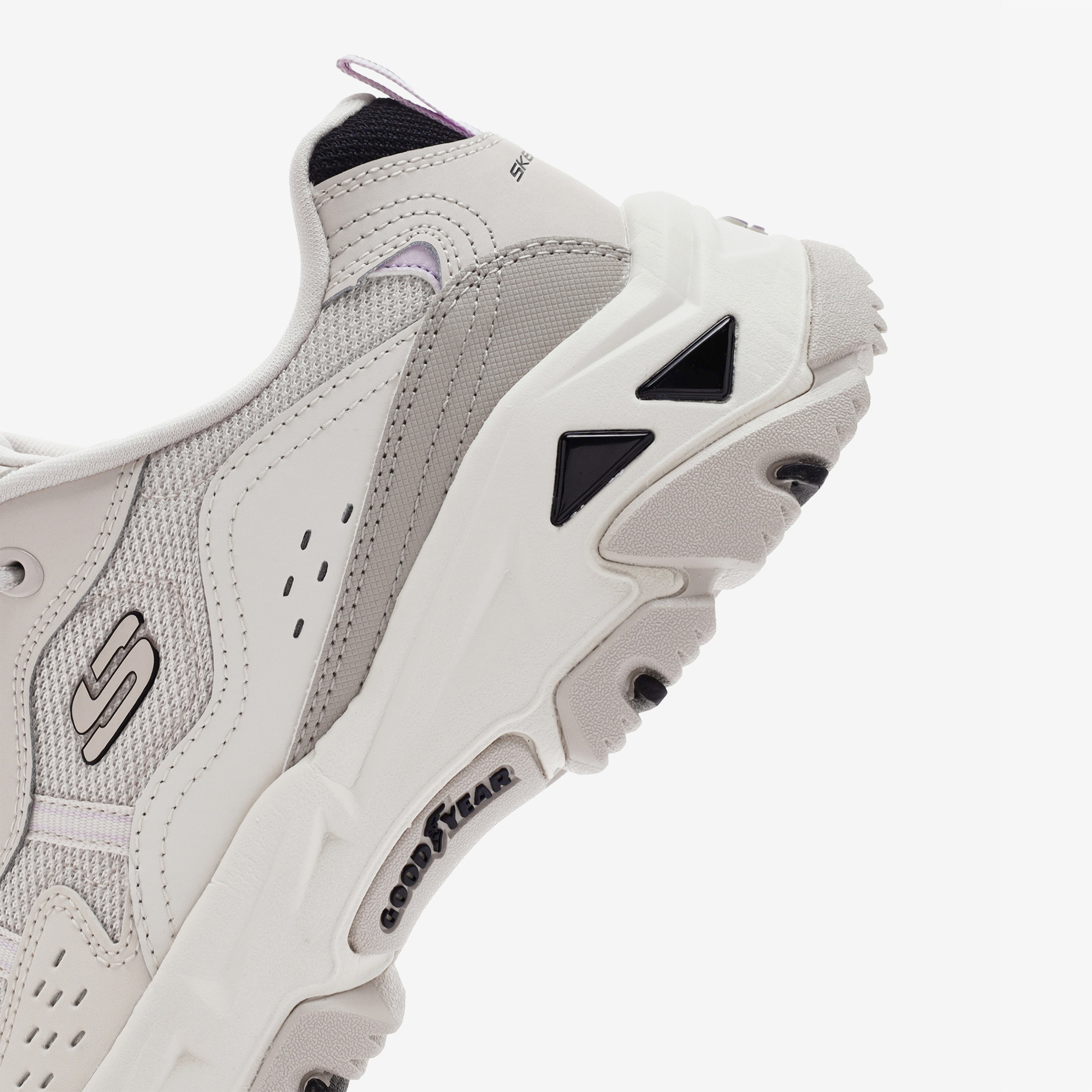 Skechers D'Lites Hiker Kadın Krem Spor Ayakkabı