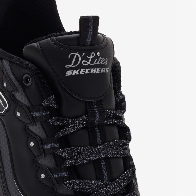 Skechers D'Lites Golden Chic Kadın Siyah Spor Ayakkabı