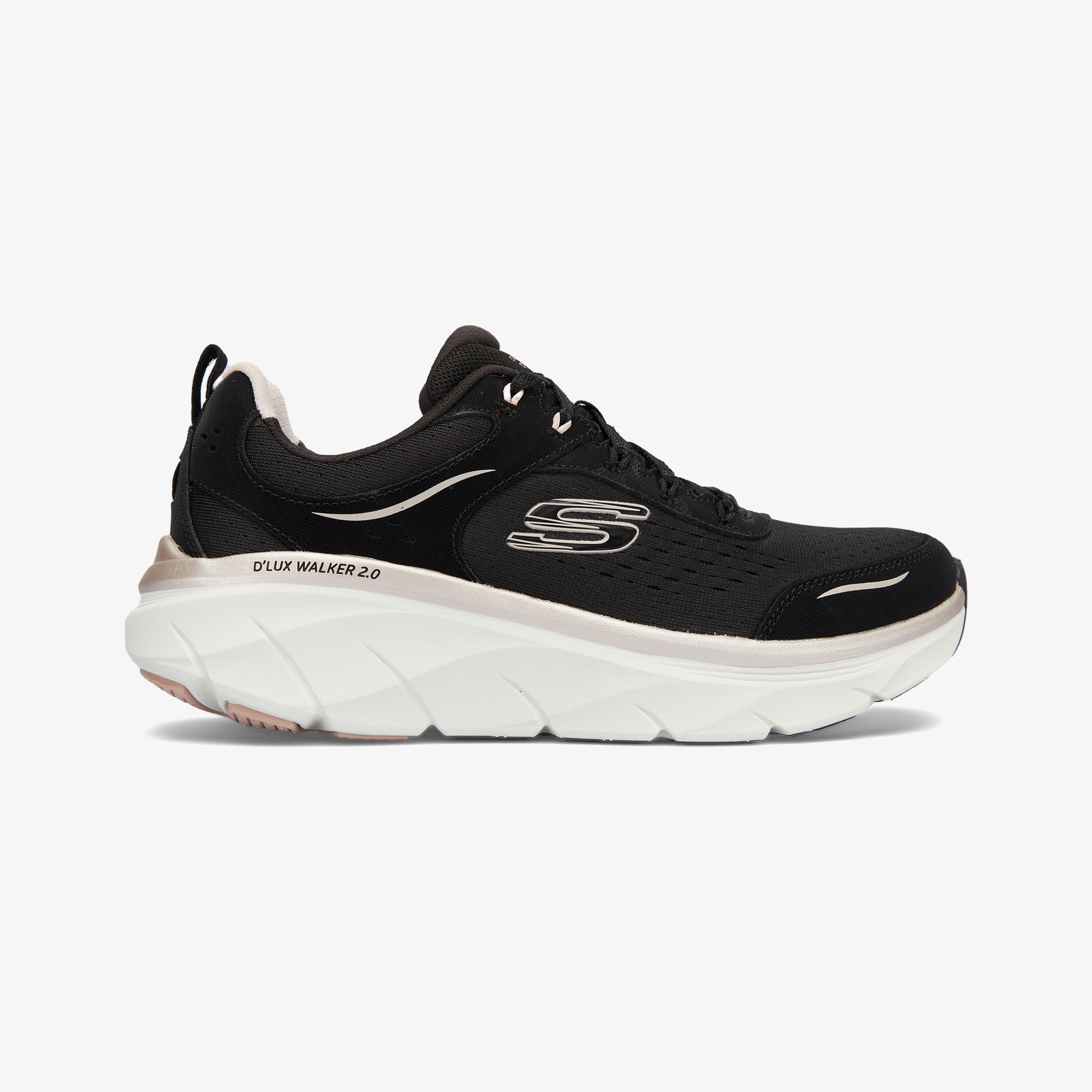 Skechers D'Lux Walker 2.0 Gradient Glam Kadın Siyah Spor Ayakkabı