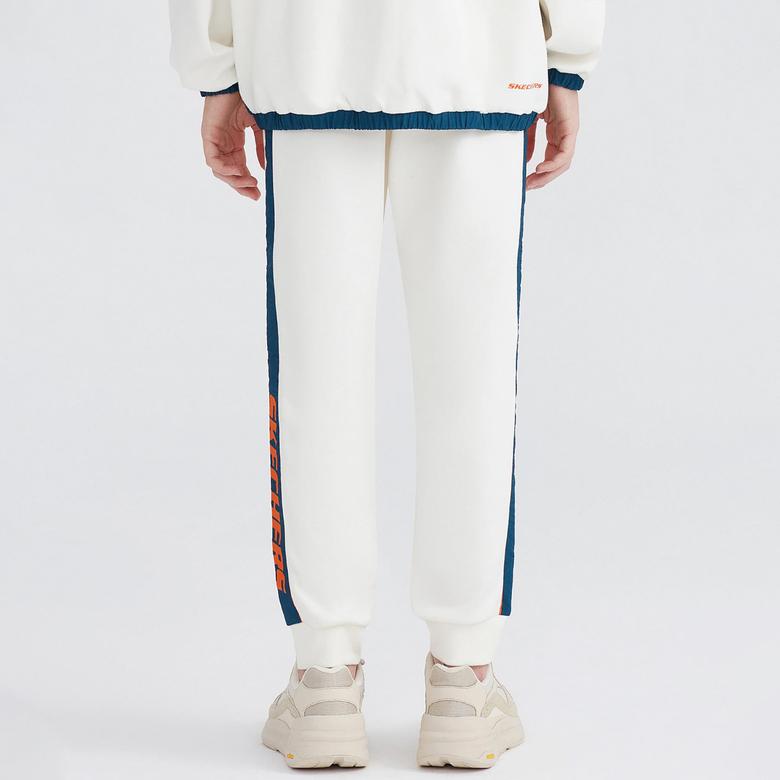 Skechers B Heavy Weight Fleece Jogger Erkek Çocuk Beyaz Eşofman Altı