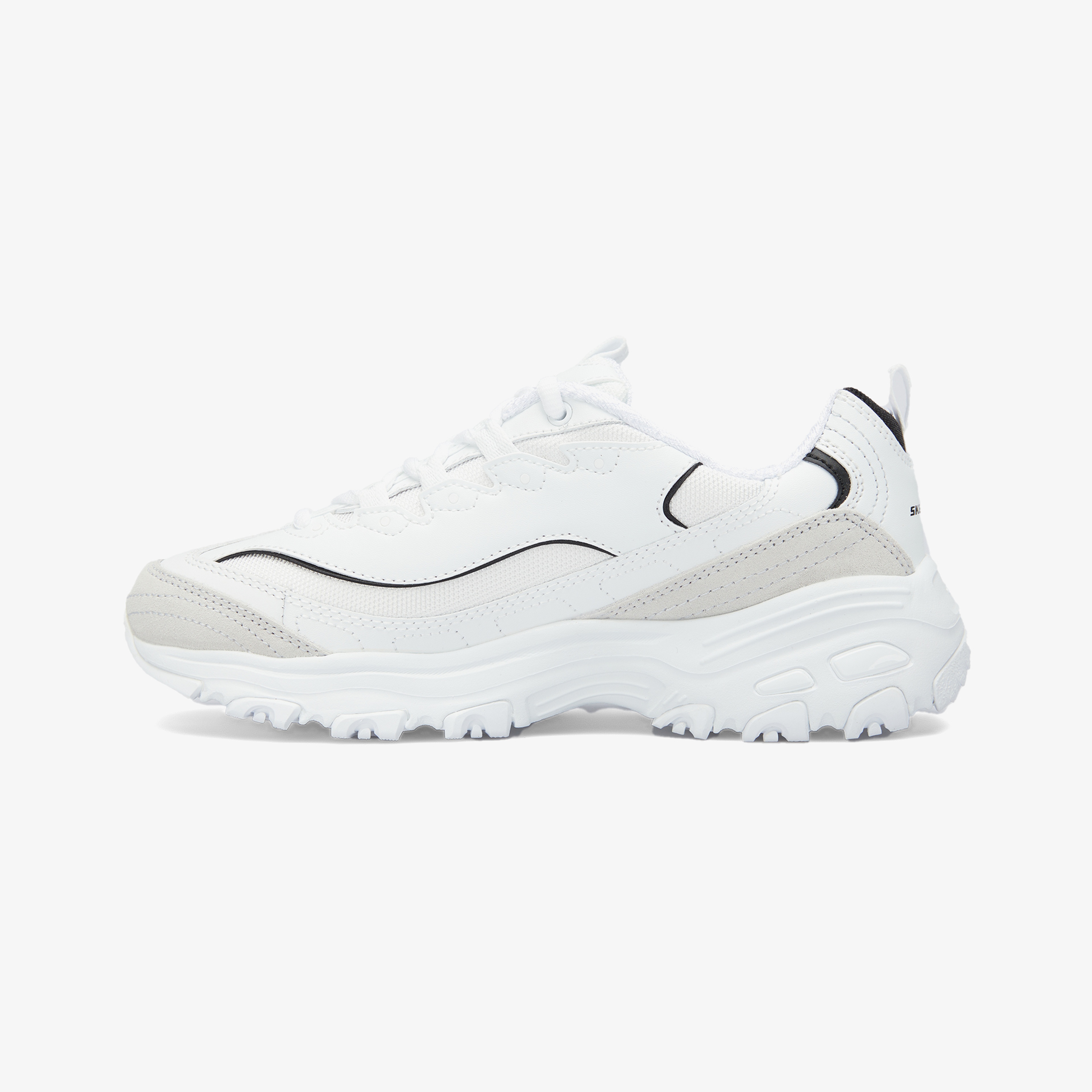 Skechers D'Lites New Heat Kadın Beyaz Spor Ayakkabı