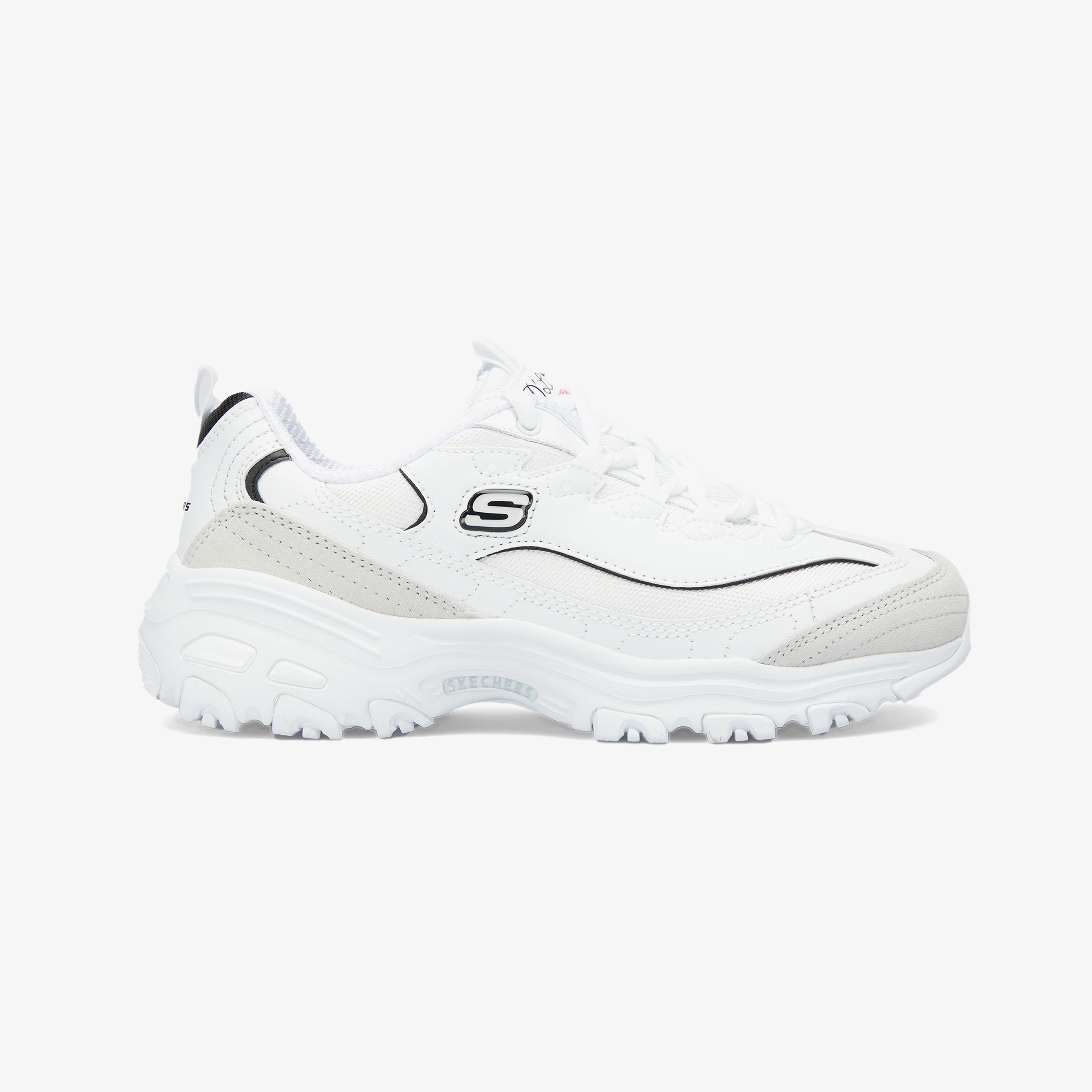 Skechers D'Lites New Heat Kadın Beyaz Spor Ayakkabı