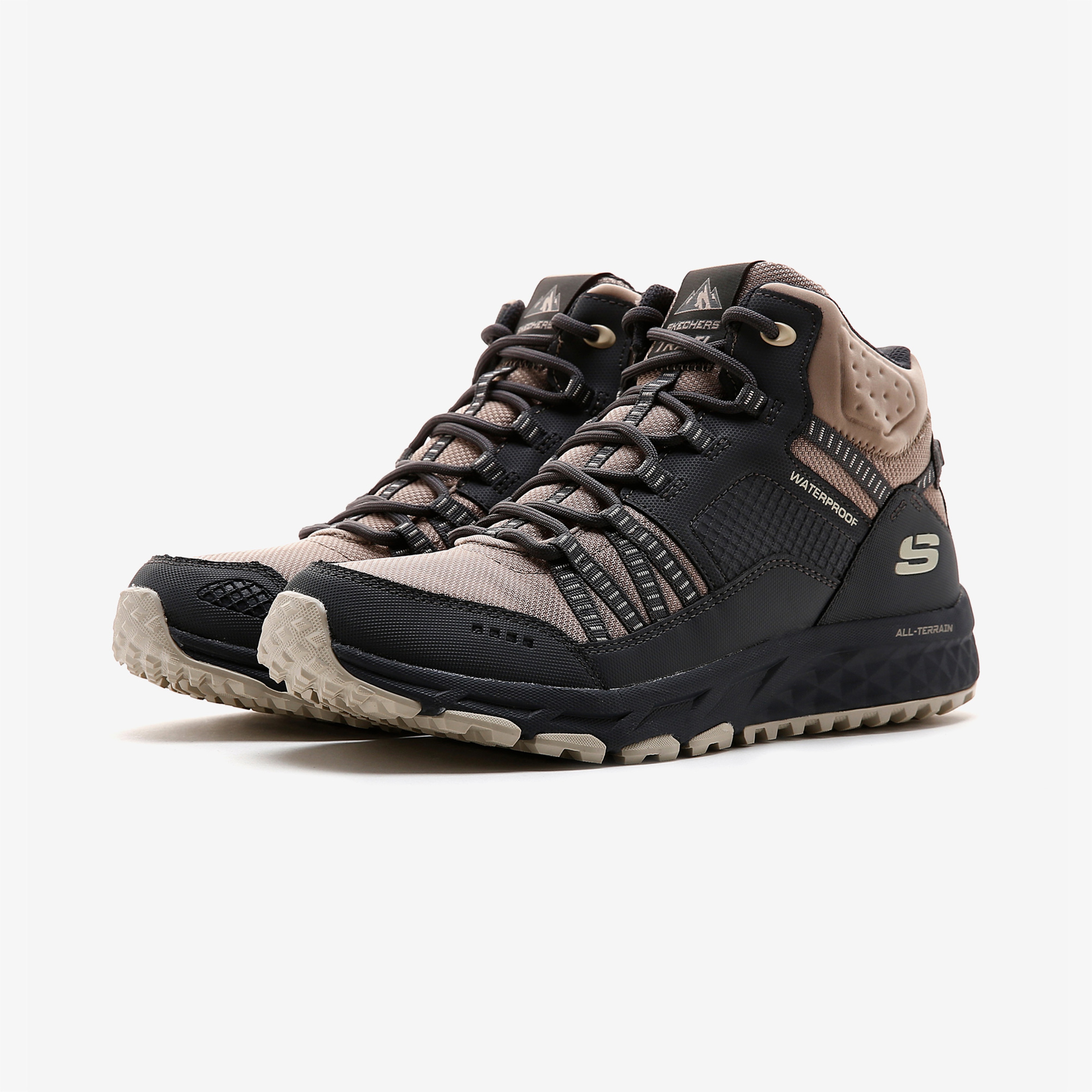Skechers Escape Plan - Outward Voyage Kadın Krem Sneaker