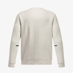 Under Armour Unstoppable Fleece Bisiklet Yaka Erkek Beyaz Sweatshirt
