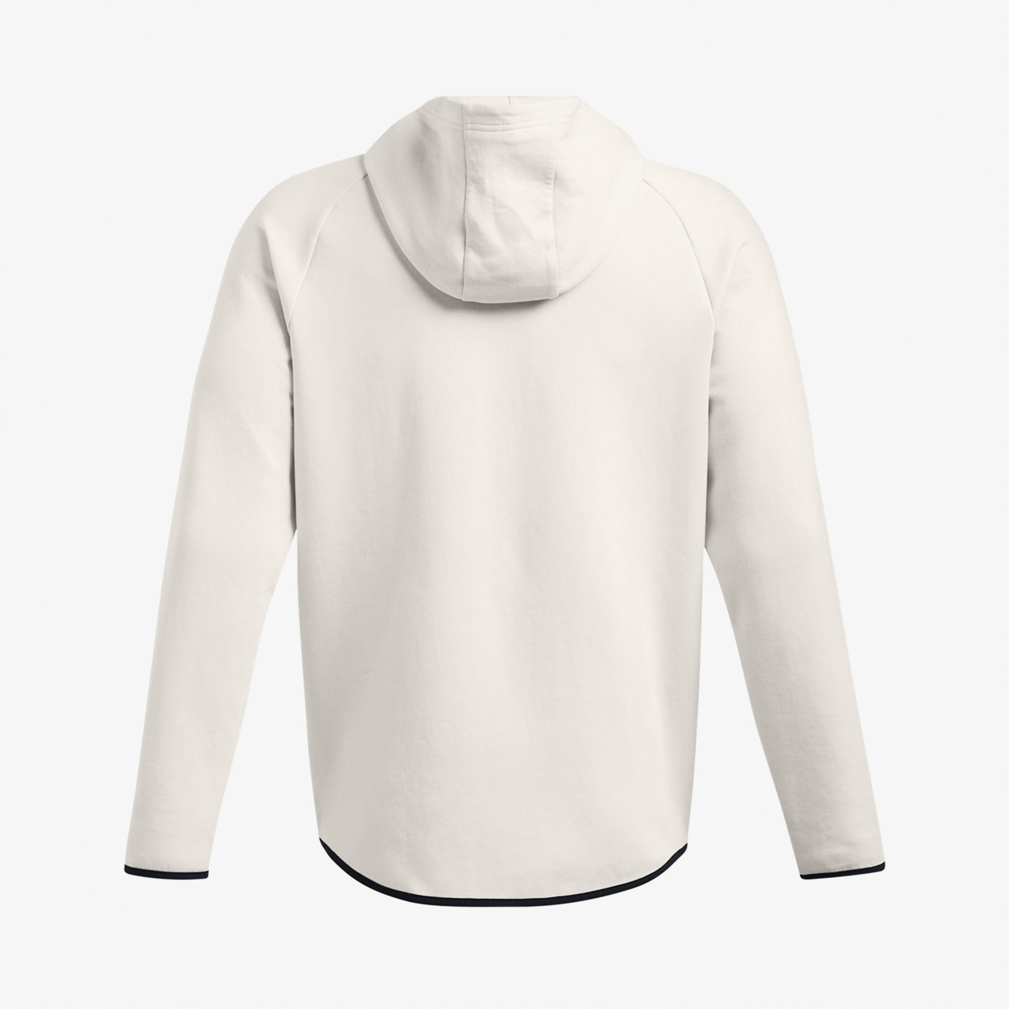 Under Armour Unstoppable Fleece Tam Fermuarlı Erkek Beyaz Sweatshirt