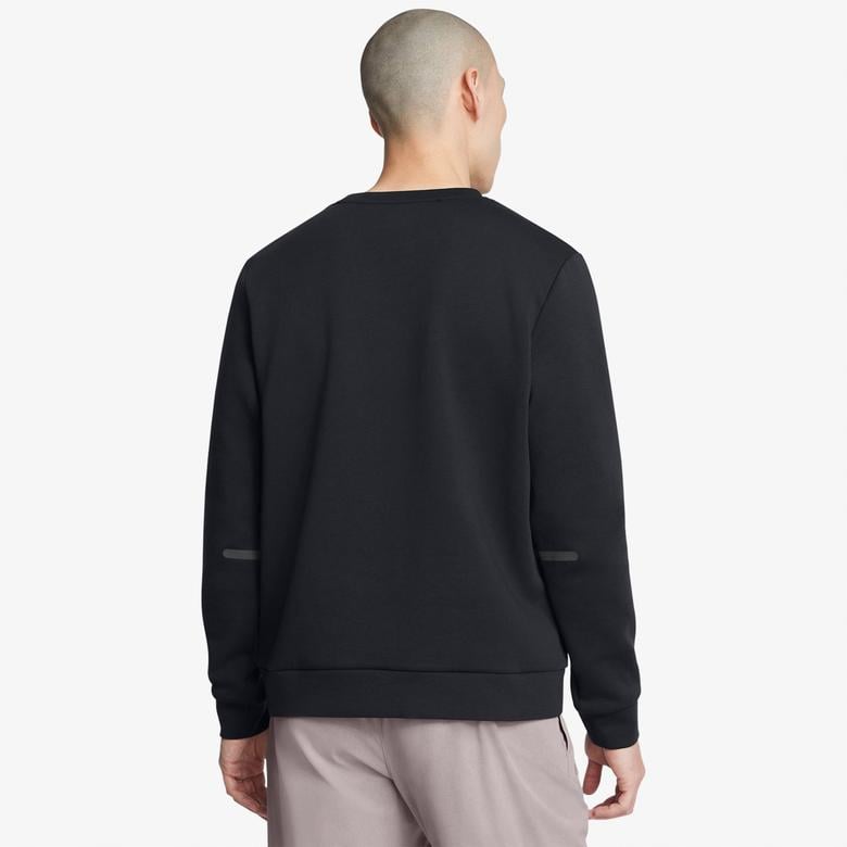 Under Armour Unstoppable Flc Crew Eu Erkek Siyah Sweatshirt