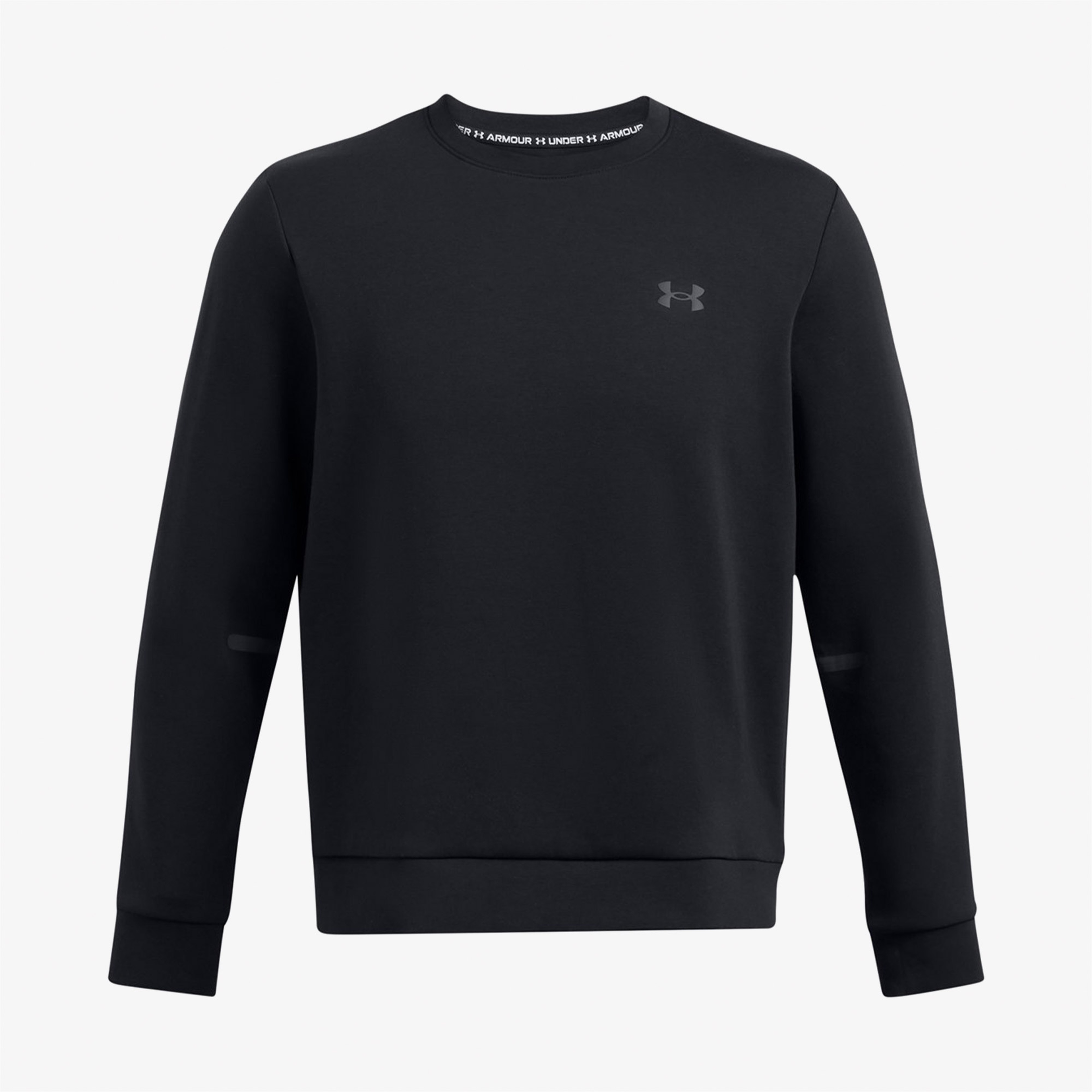 Under Armour Unstoppable Flc Crew Eu Erkek Siyah Sweatshirt