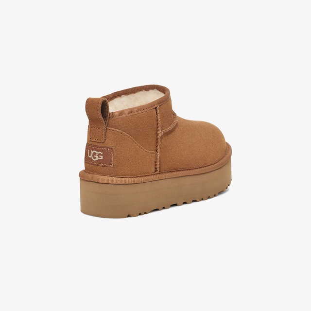 Ugg Kahverengi Ugg Classic Ultra Mini Platform Çocuk Bot