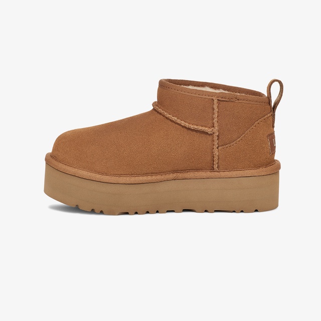 Ugg Kahverengi Ugg Classic Ultra Mini Platform Çocuk Bot
