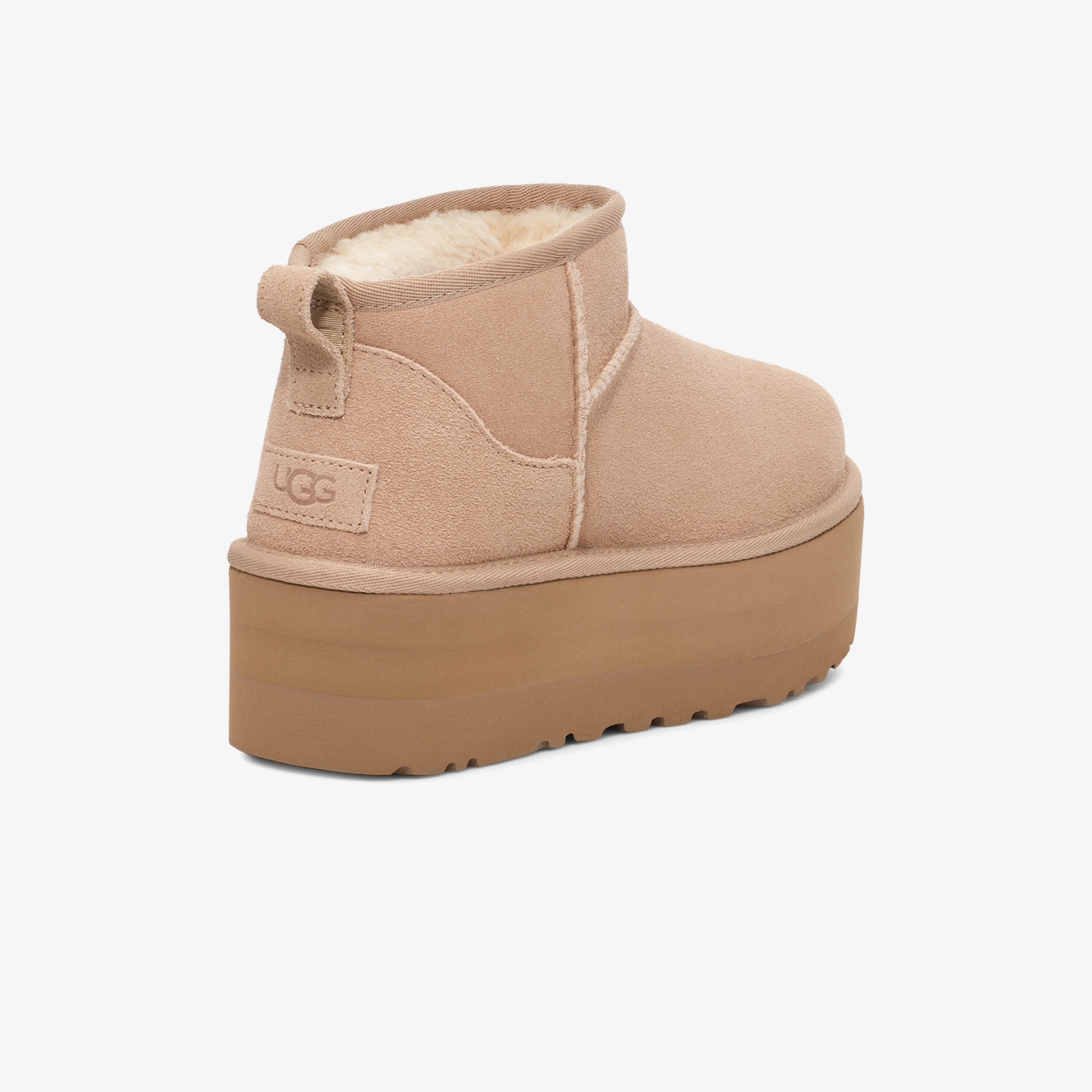 UGG Classic Ultra Mini Platform Kadın Krem Bot