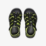 Keen Newport H2  Çocuk Siyah/Yeşil Sandalet