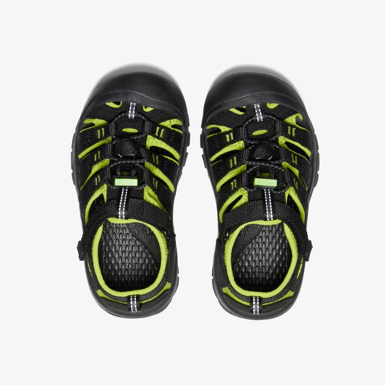 Keen Newport H2  Çocuk Siyah/Yeşil Sandalet