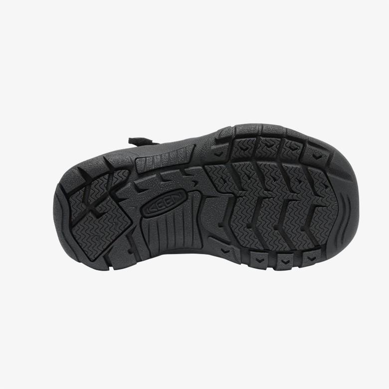 Keen Newport H2  Çocuk Siyah/Yeşil Sandalet