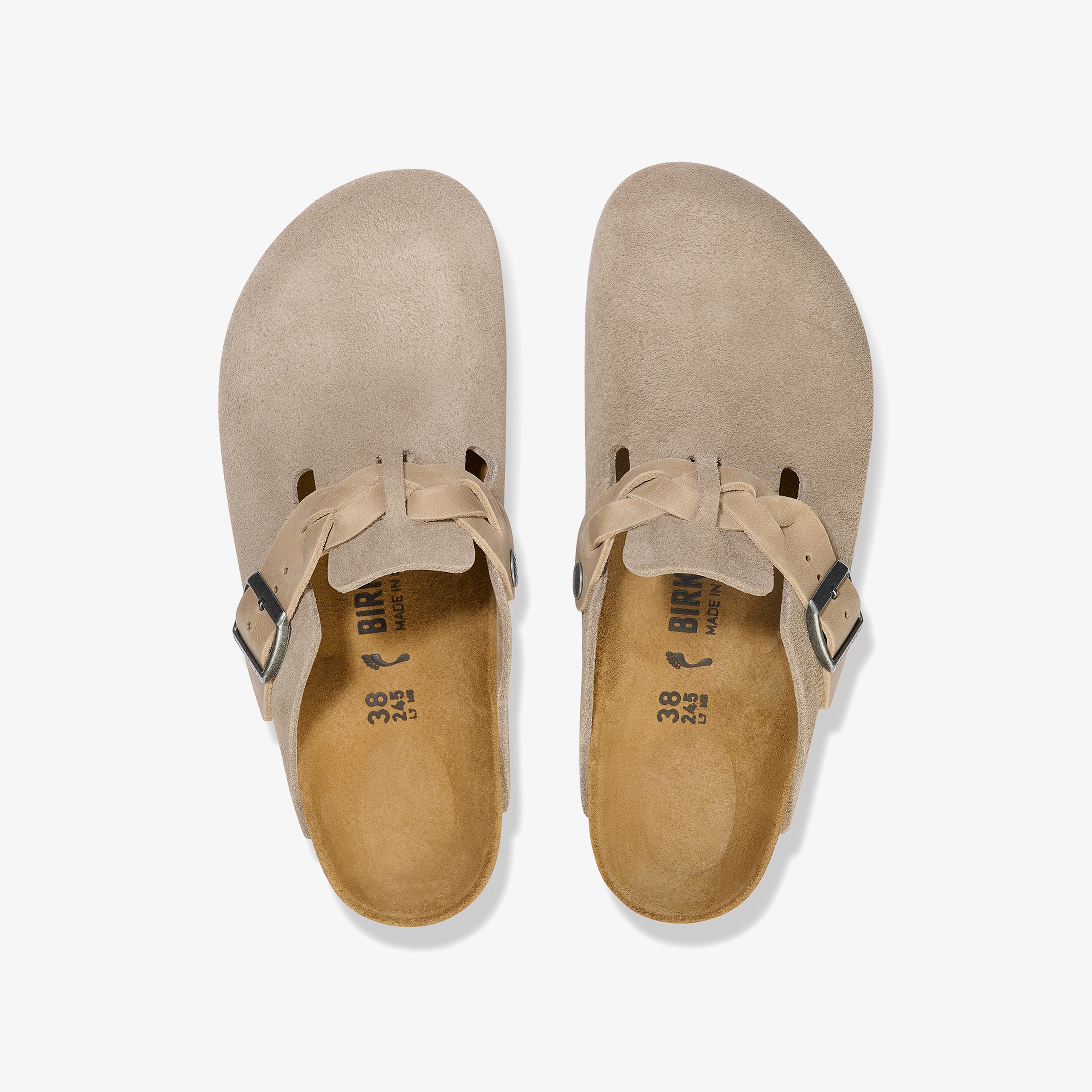 Birkenstock Boston Vl Braided Kadın Kahverengi Terlik