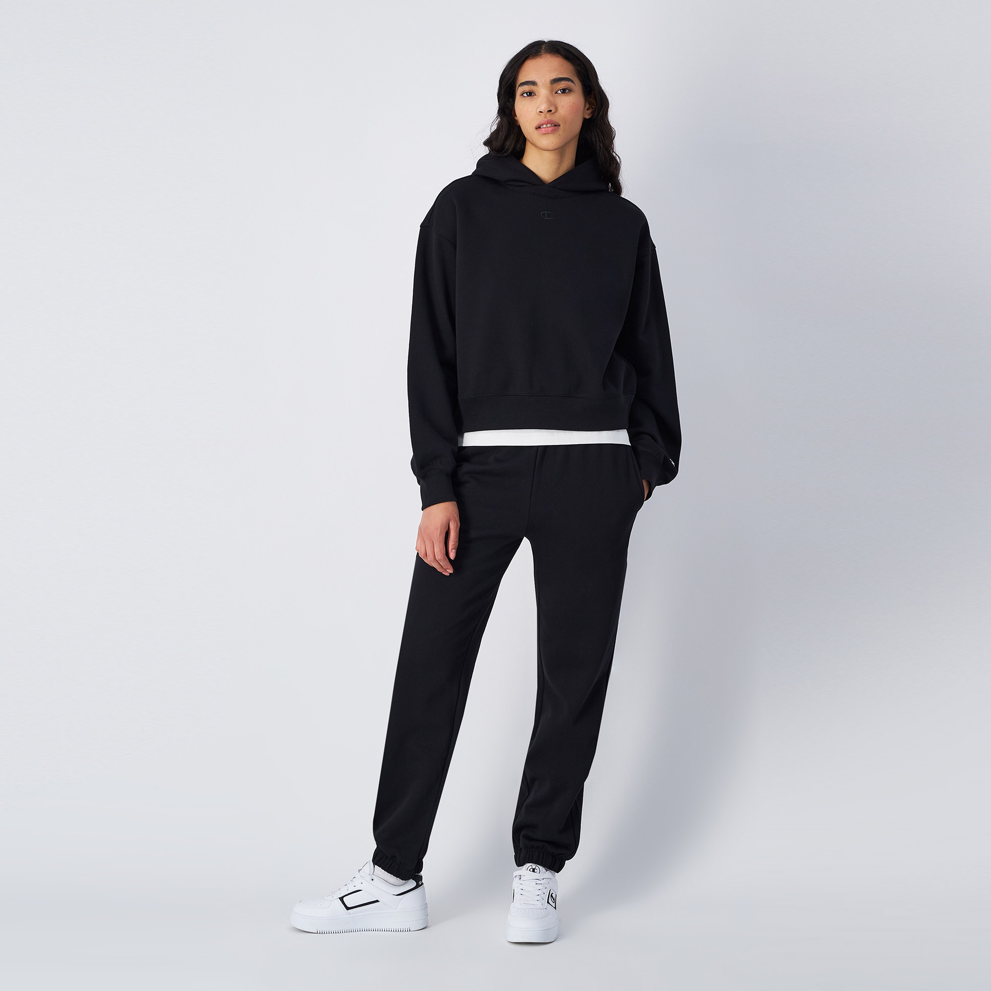 Champion Classic Kadın Siyah Eşofman Altı