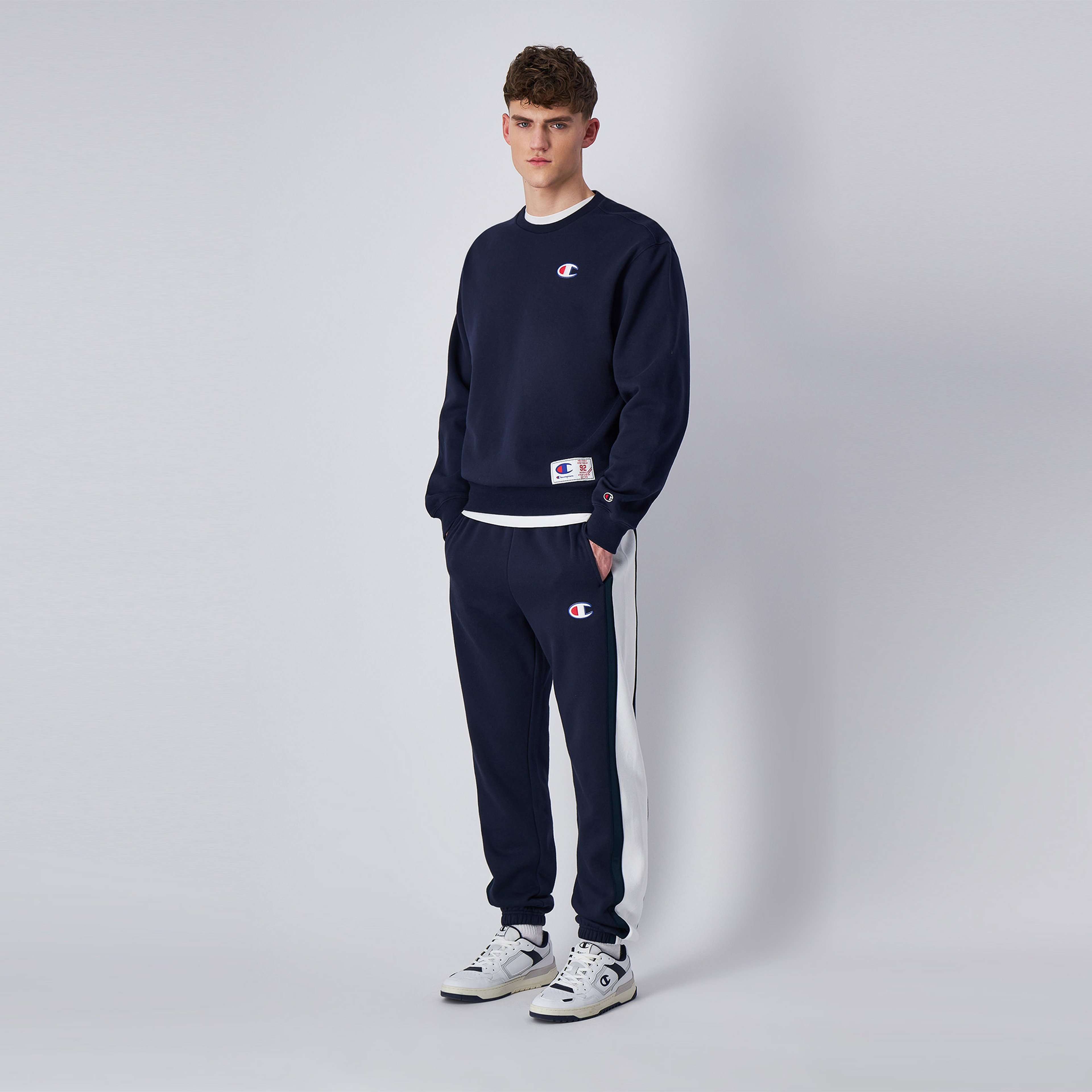 Champion Elastic Cuff Erkek Siyah Eşofman Altı