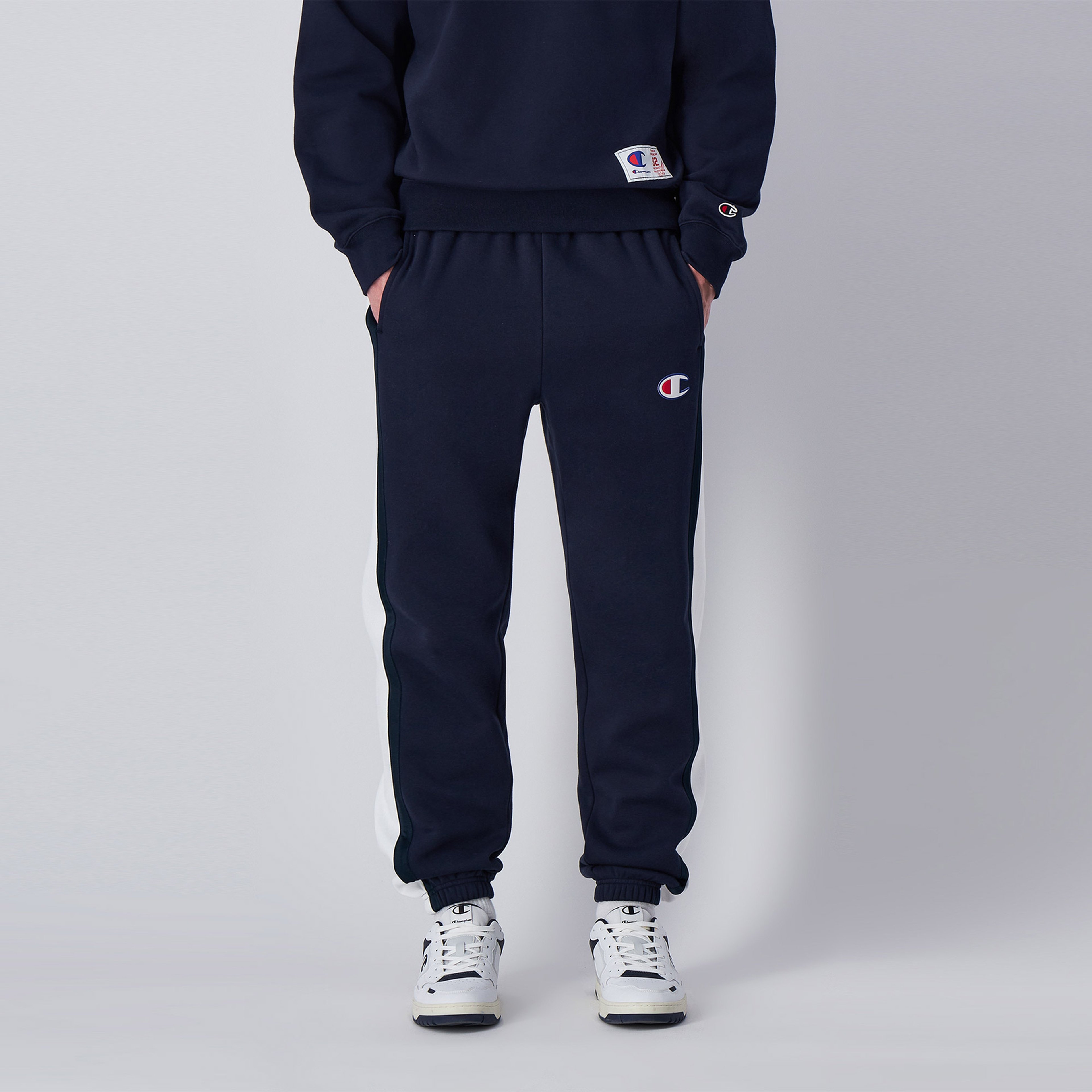 Champion Elastic Cuff Erkek Siyah Eşofman Altı