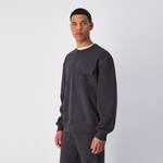 Champion Crewneck Erkek Gri Sweatshirt