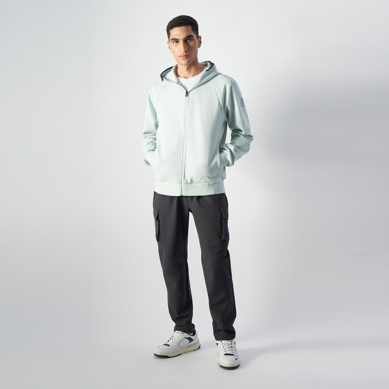 Champion Elastic Cuff Cargo Erkek Gri Pantolon