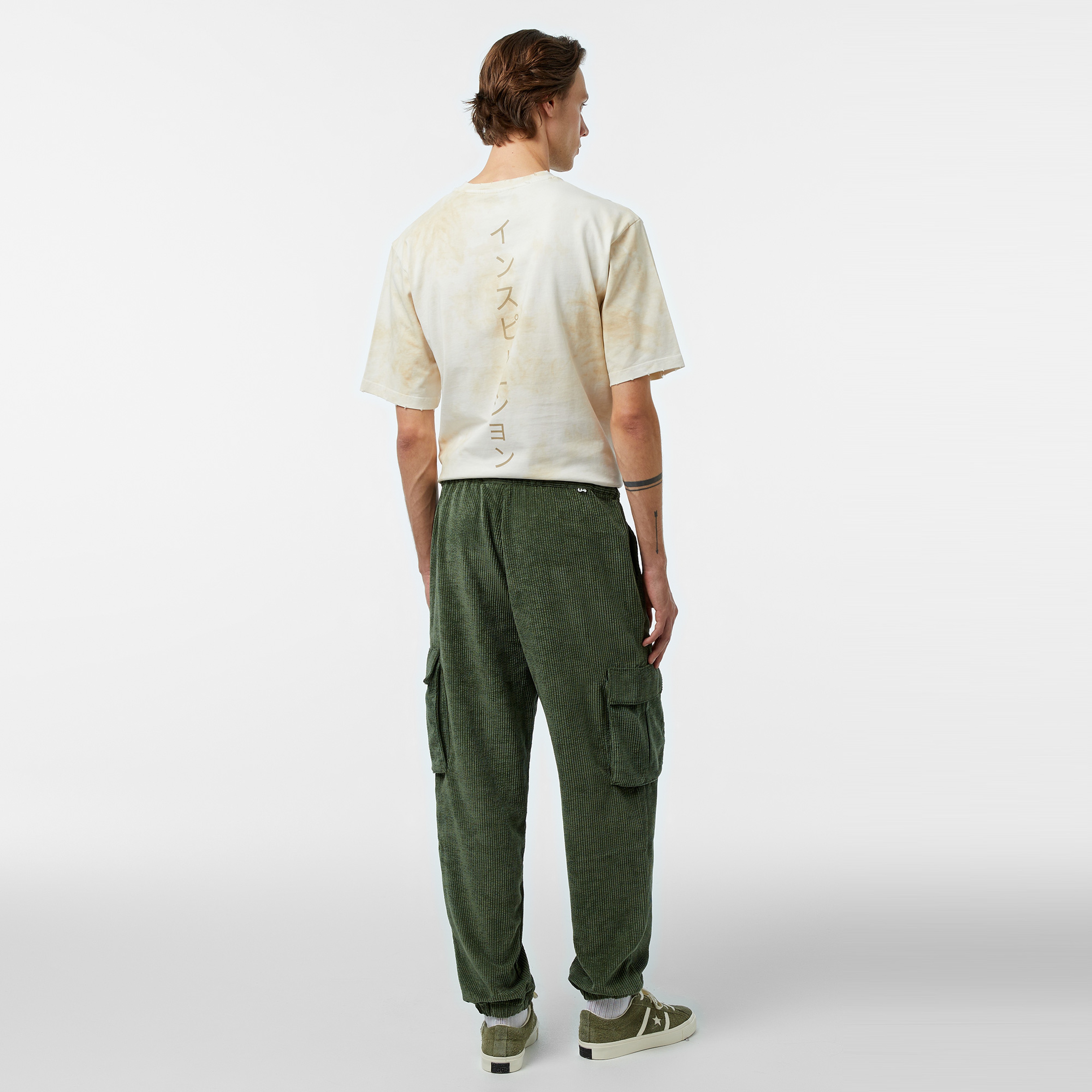 UNITED4 Erkek Haki Kargo Pantolon