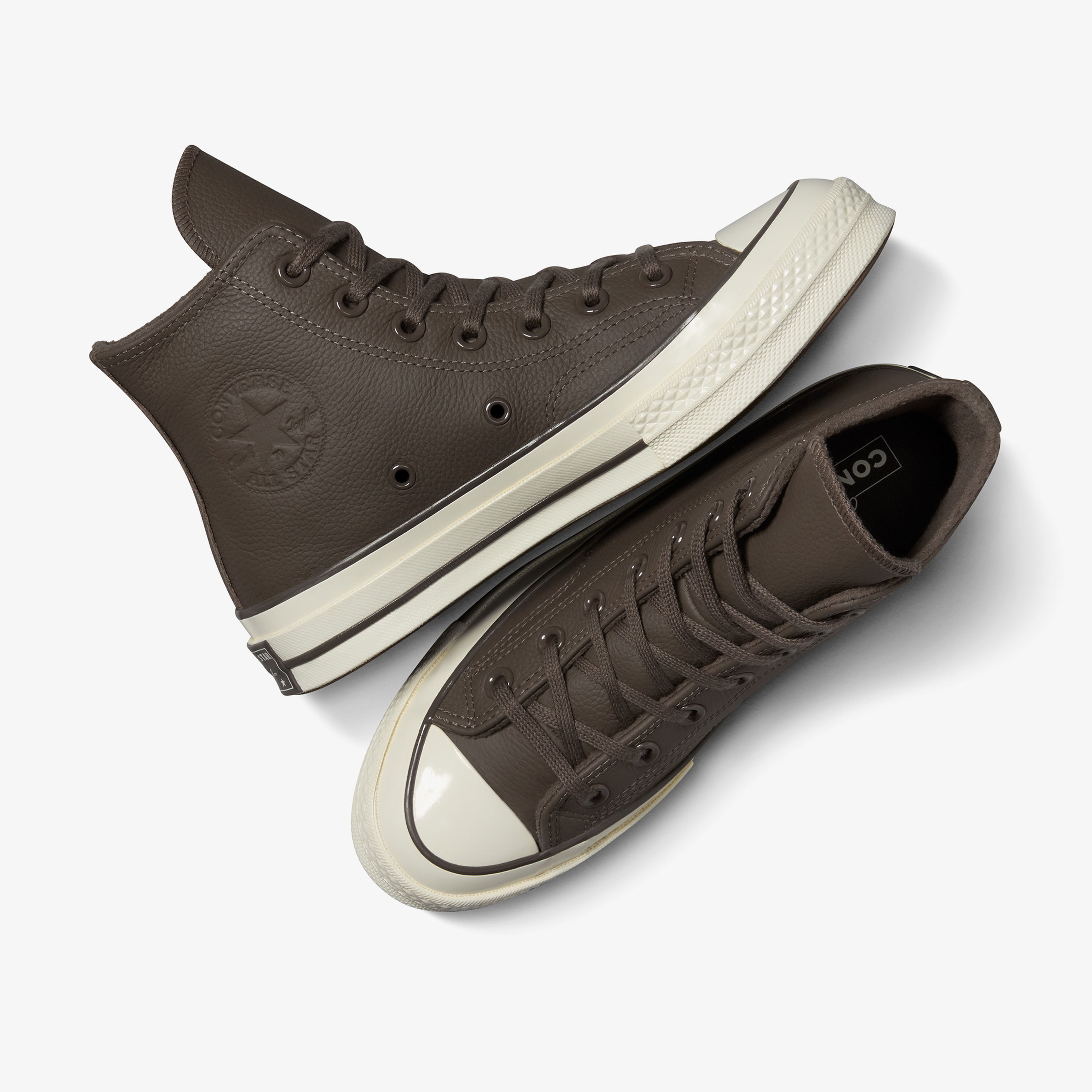 Converse Chuck 70 Unisex Kahverengi Deri Sneaker
