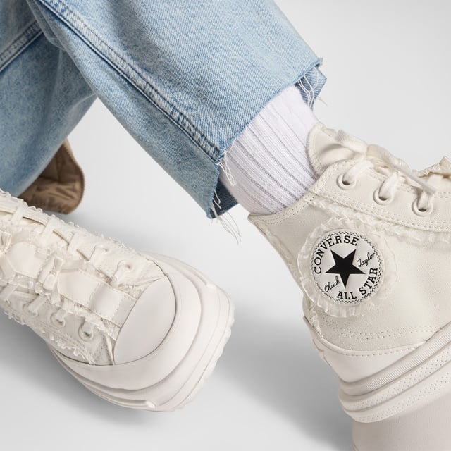 Converse Krem Converse Run Star Legacy CX Unisex Platform Sneaker