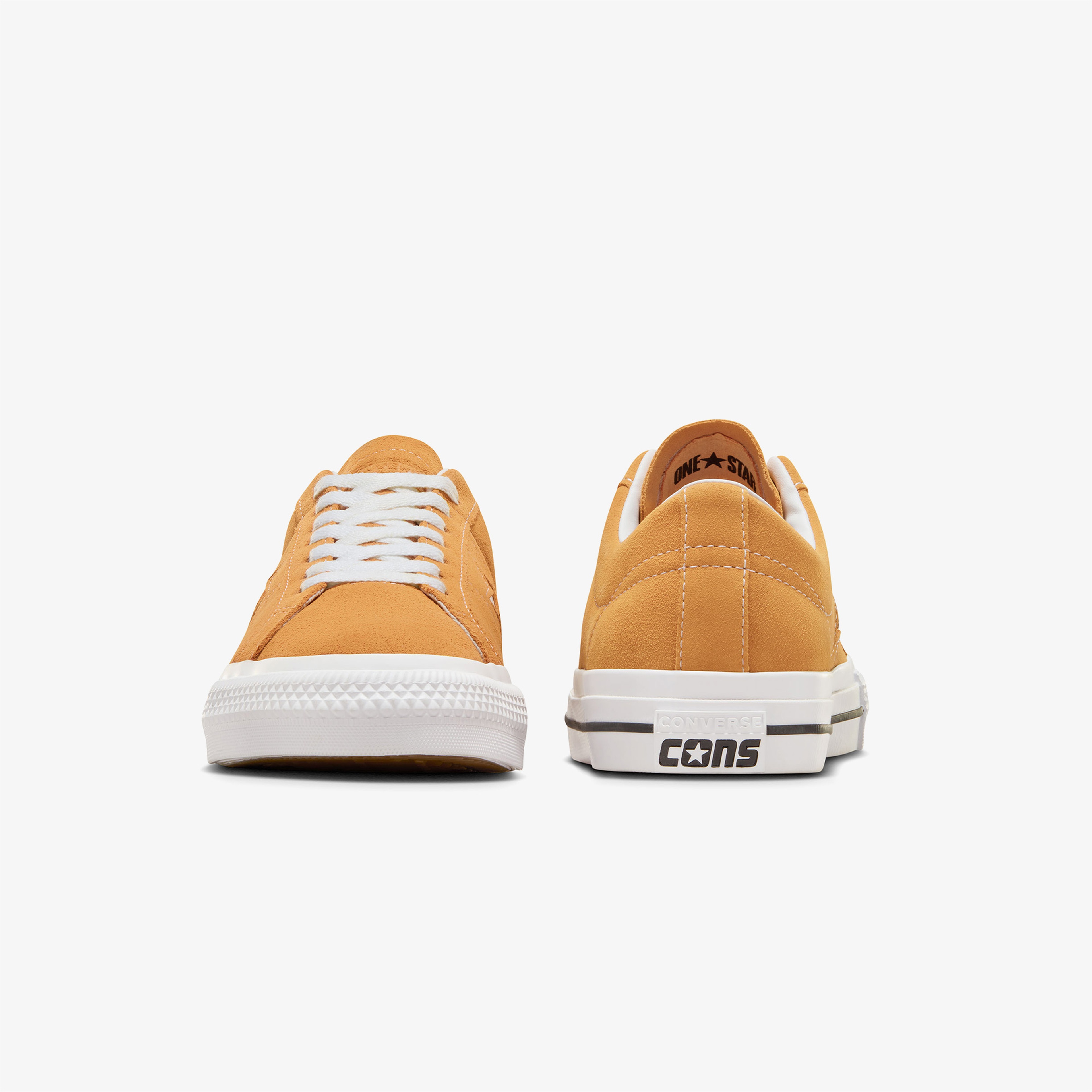 Converse One Star Pro Unisex Sarı Süet Deri Sneaker