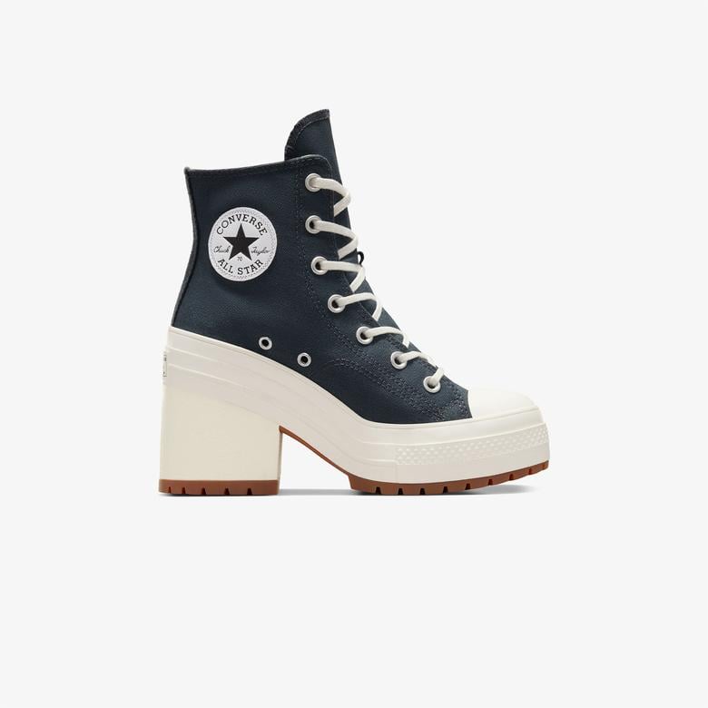 Converse Chuck 70 De Luxe Heel Unisex Siyah Platform Sneaker