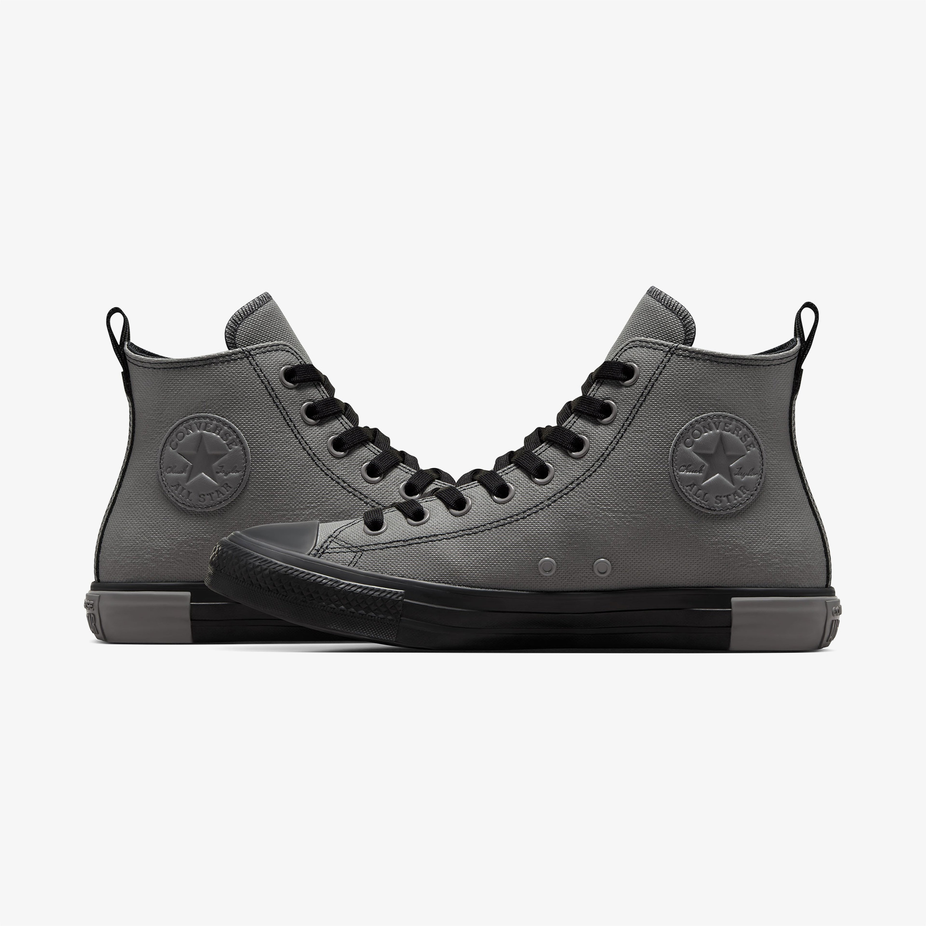 Converse Chuck Taylor All Star Unisex Gri Deri Sneaker