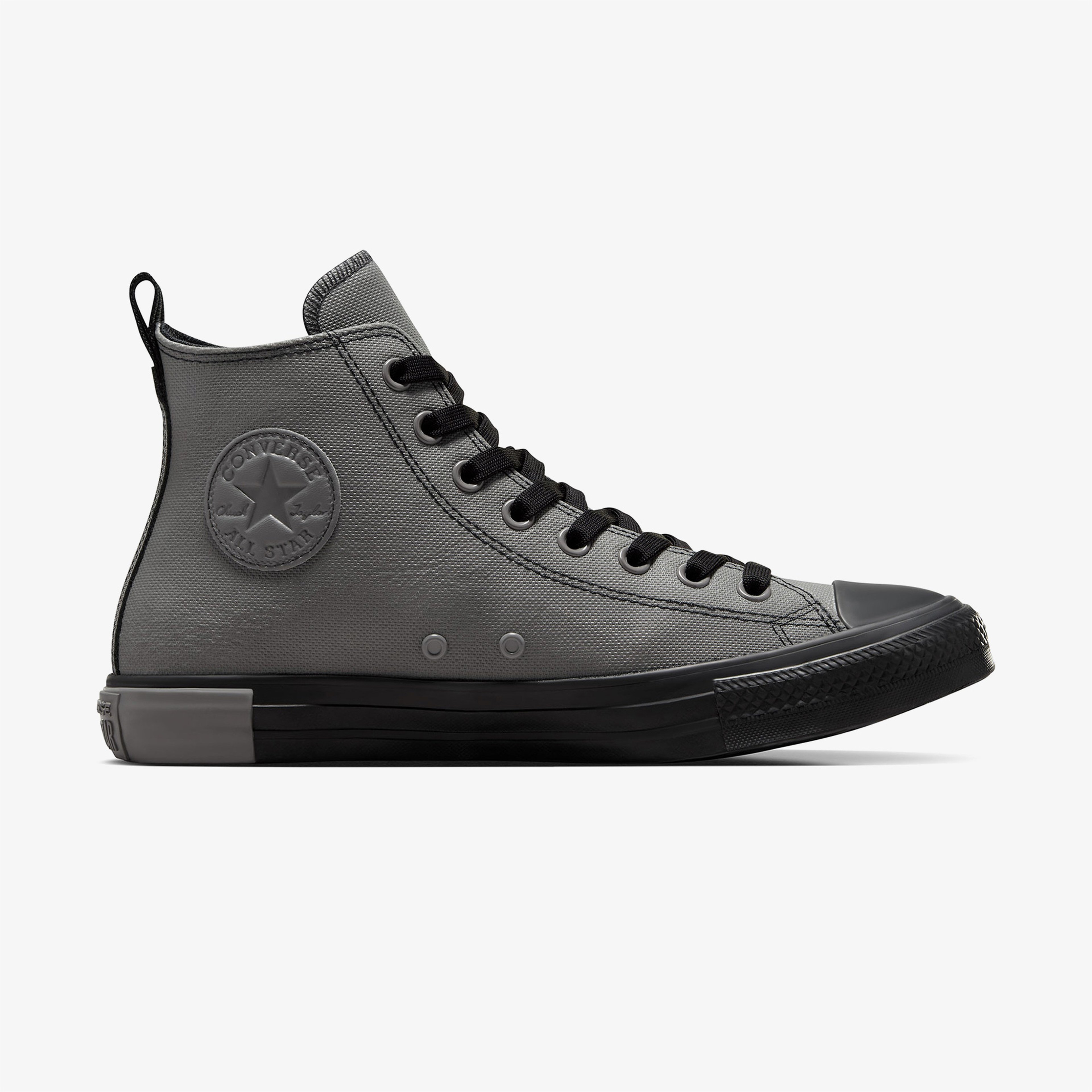 Converse Chuck Taylor All Star Unisex Gri Deri Sneaker