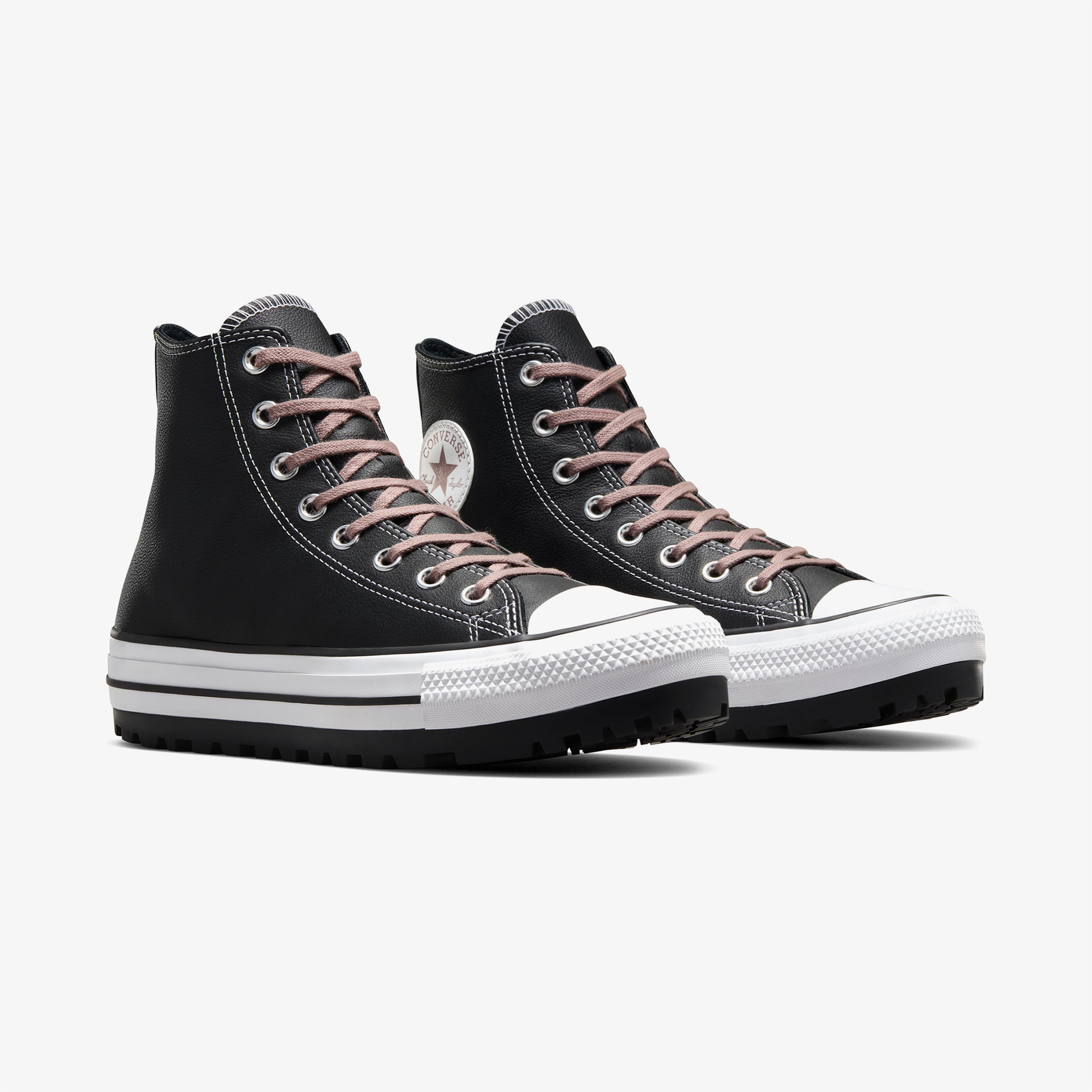 Converse Chuck Taylor All Star City Trek Su Geçirmez Unisex Siyah Deri Bot