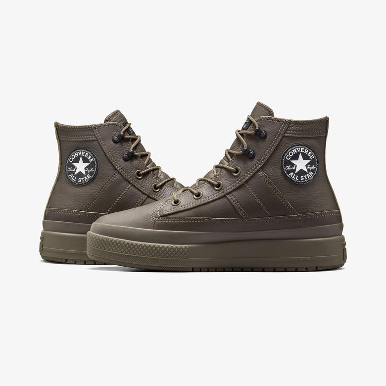 Converse Chuck Taylor All Star Equip Unisex Kahverengi Deri Bot