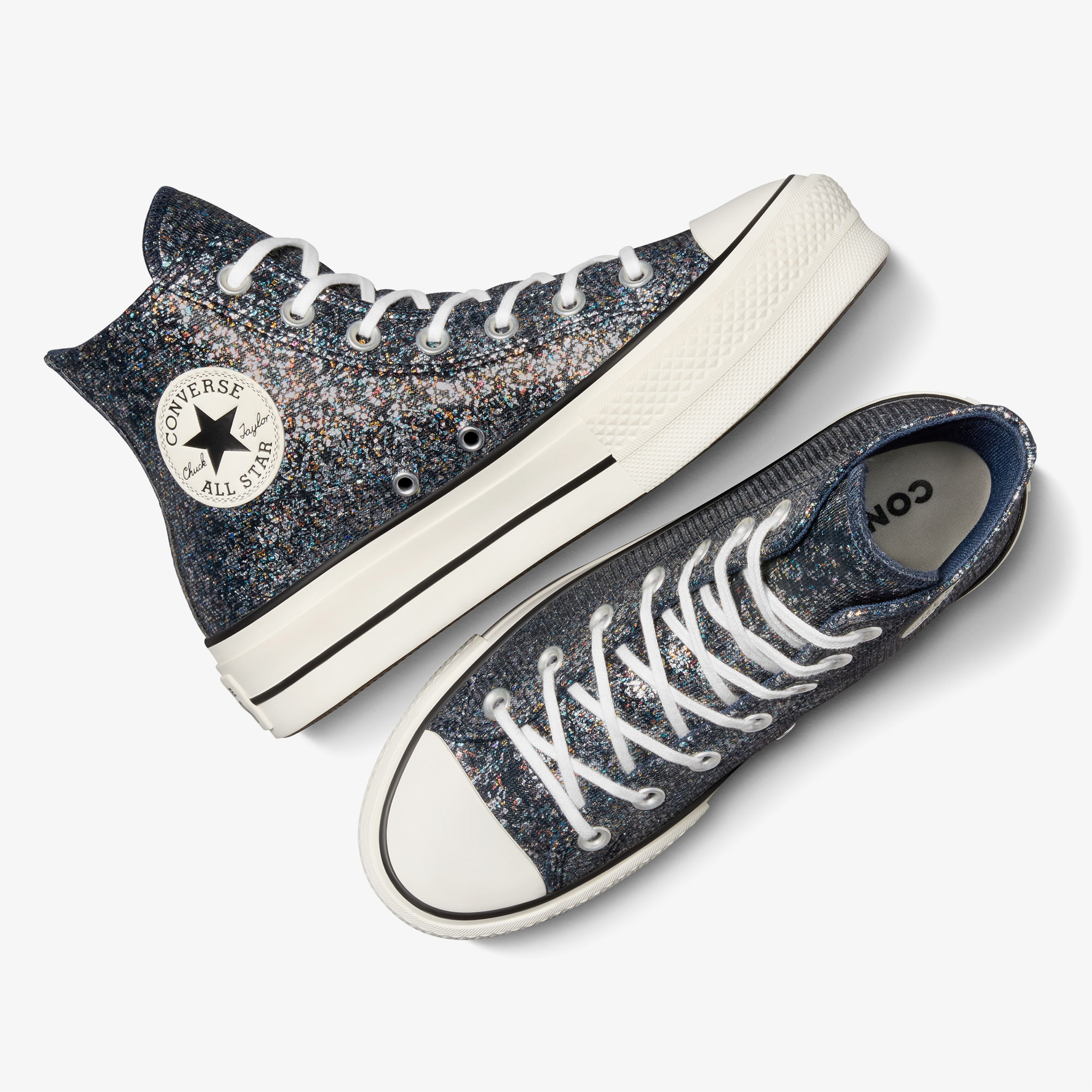 Converse Chuck Taylor All Star Lift Unisex Lacivert Platform Sneaker