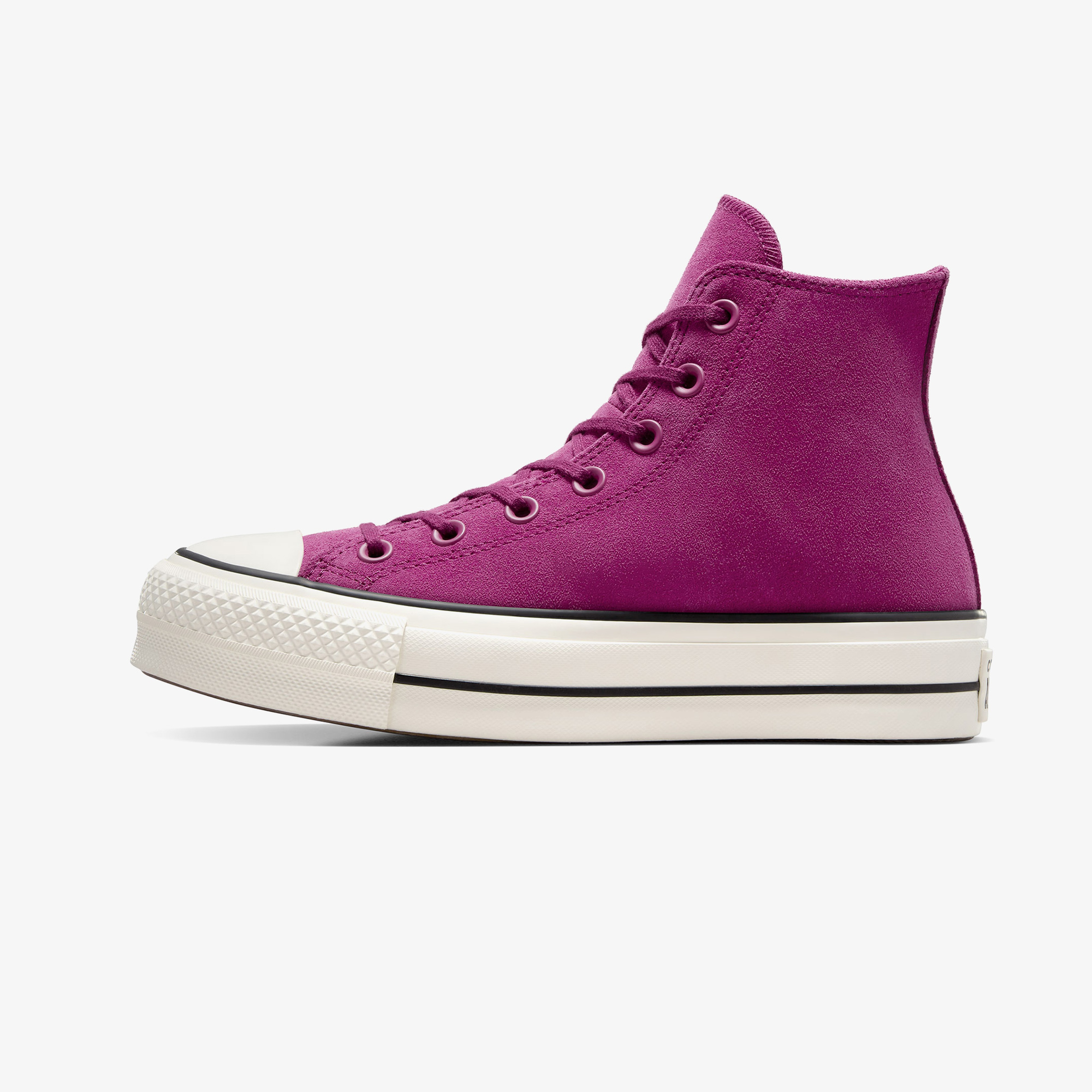 Converse Chuck Taylor All Star Lift Unisex Mor Süet Platform Sneaker