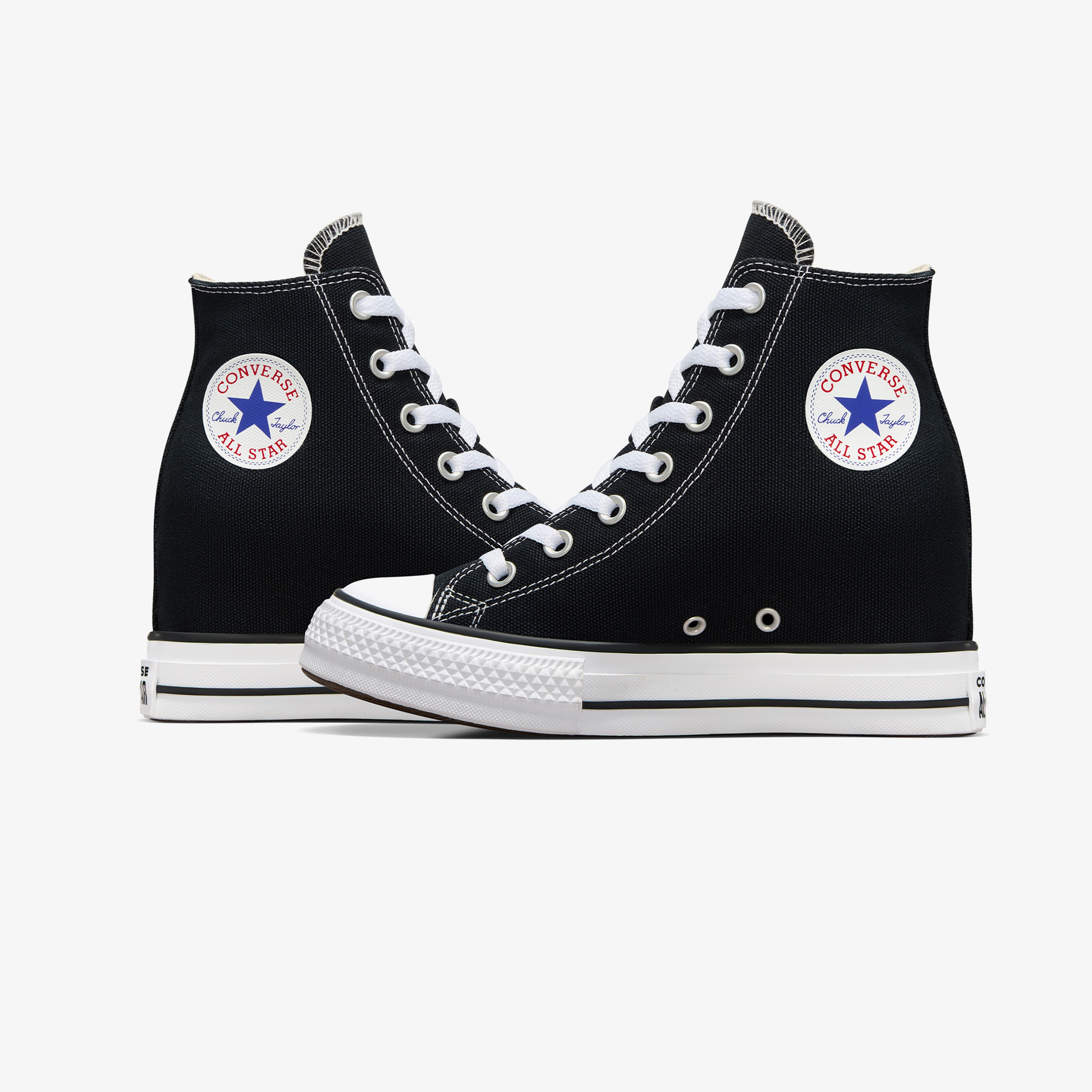 Converse Chuck Taylor All Star Wedge Unisex Siyah Platform Sneaker