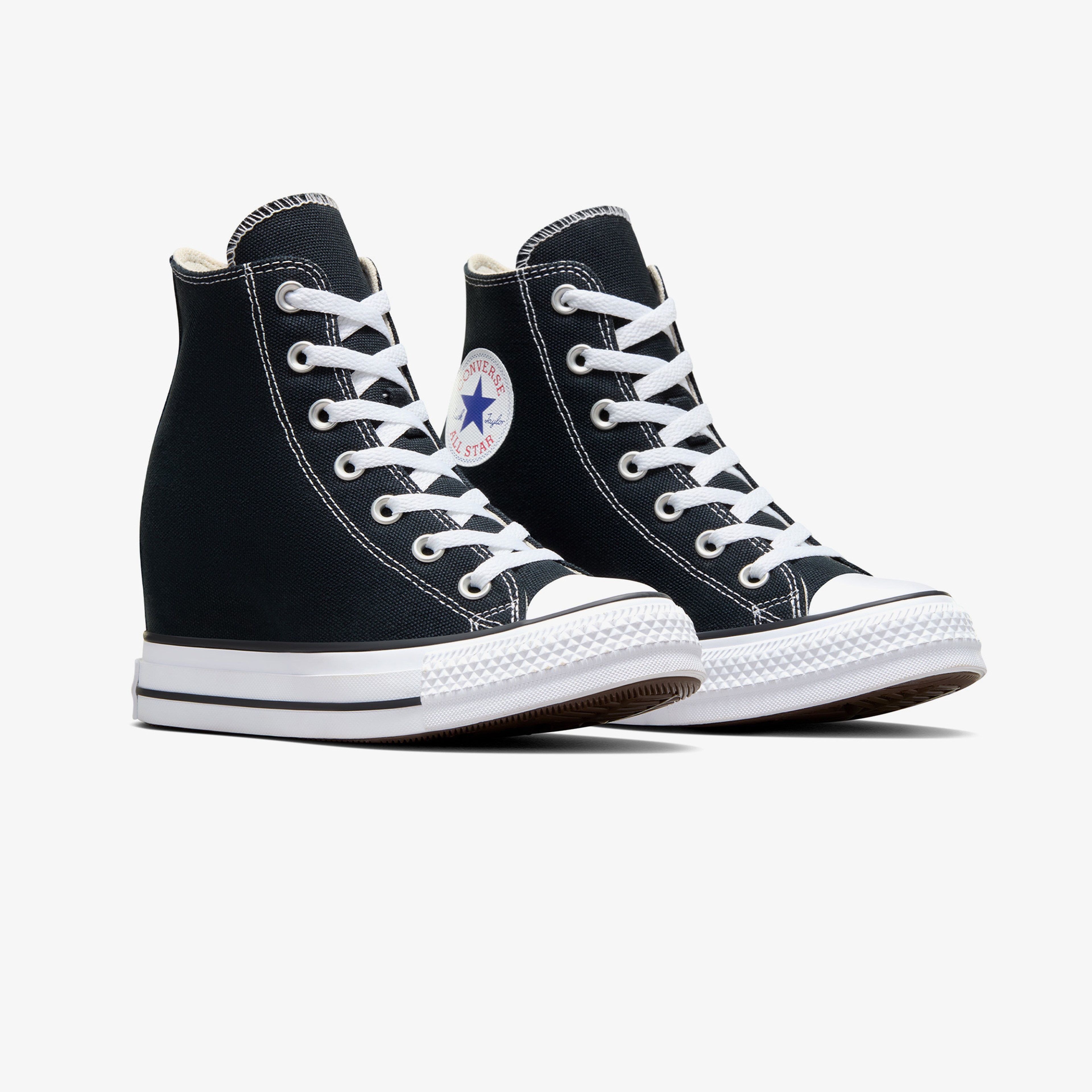 Converse Chuck Taylor All Star Wedge Unisex Siyah Platform Sneaker
