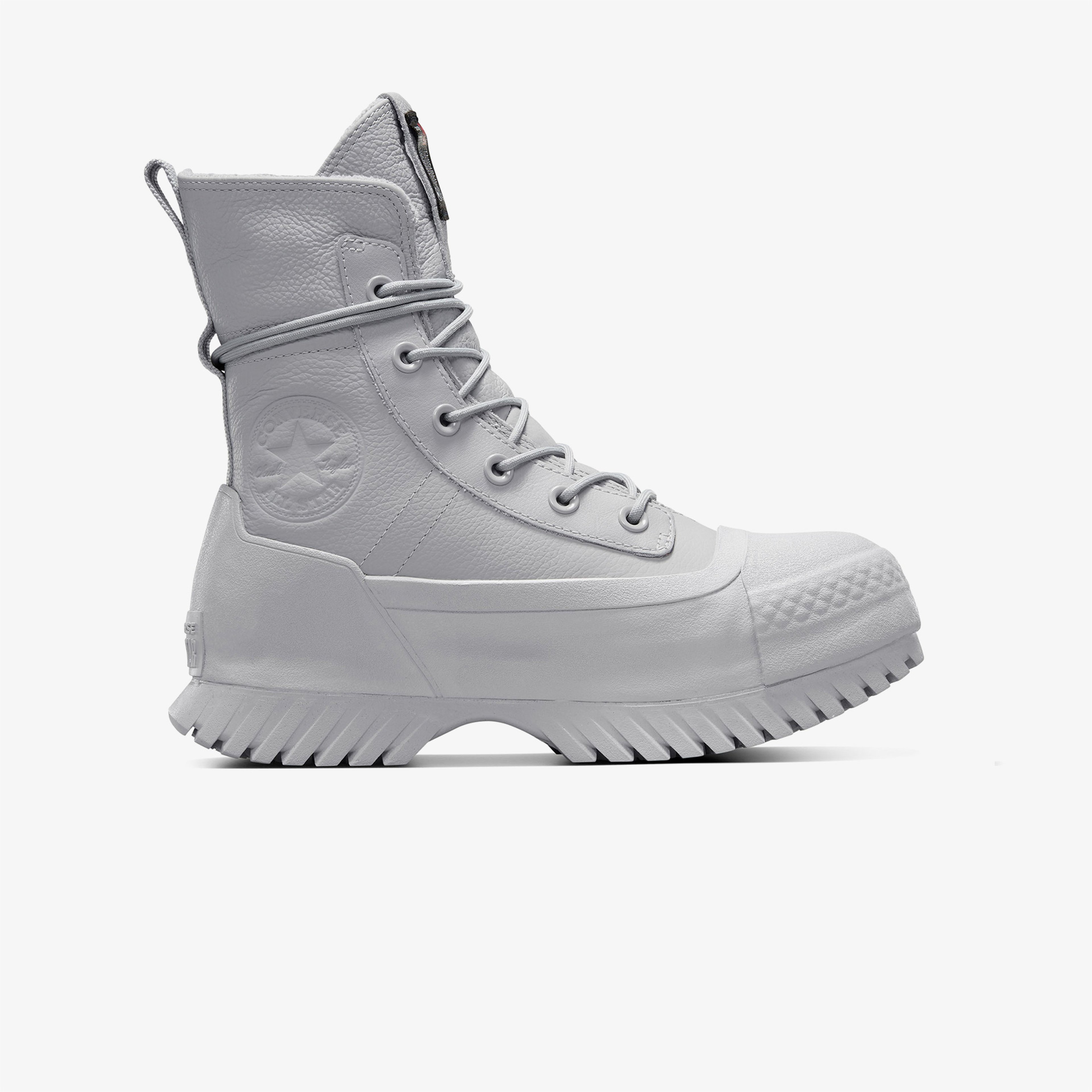 Converse Chuck Taylor All Star Lugged 2.0 CC Unisex Gri Deri Platform Bot