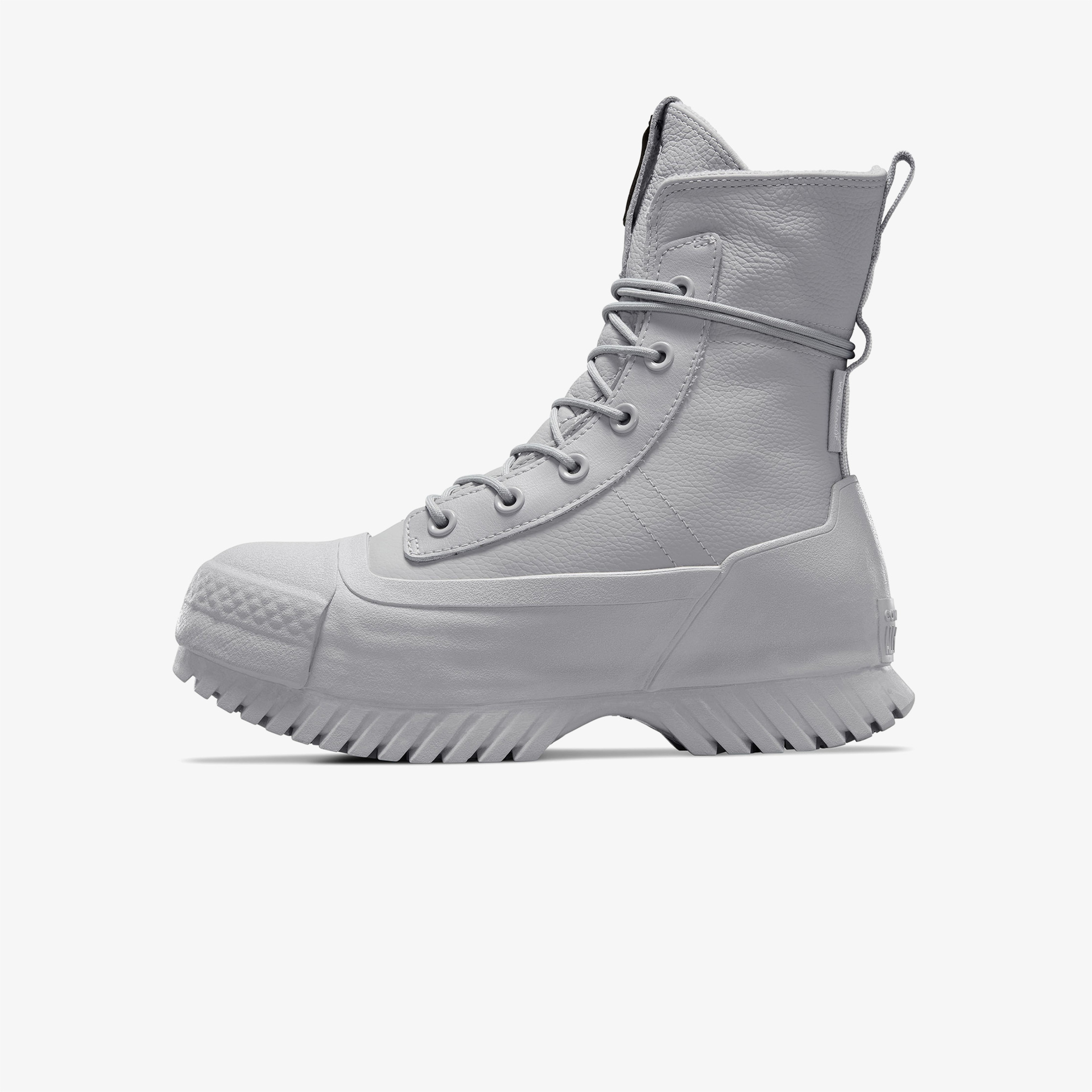 Converse Chuck Taylor All Star Lugged 2.0 CC Unisex Gri Deri Platform Bot