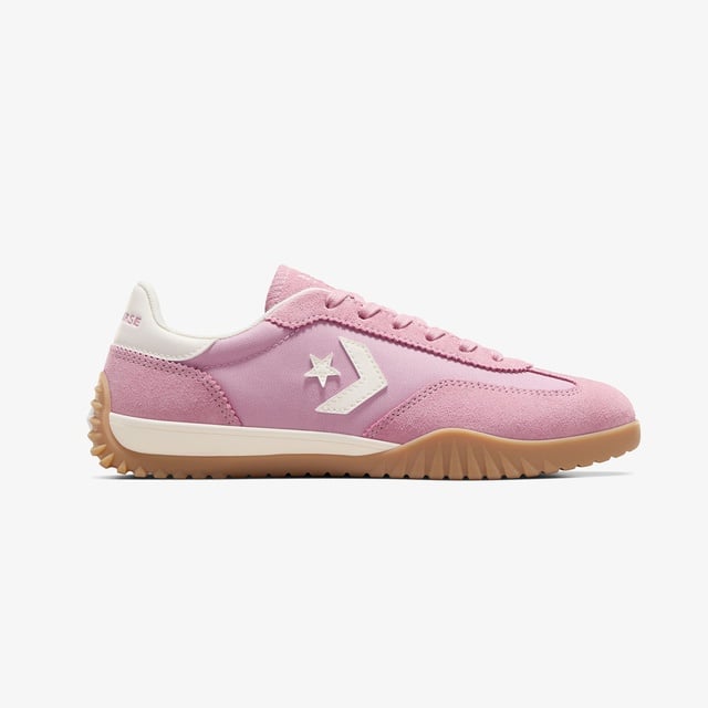 Converse Pembe Converse Run Star Trainer Unisex Süet Sneaker