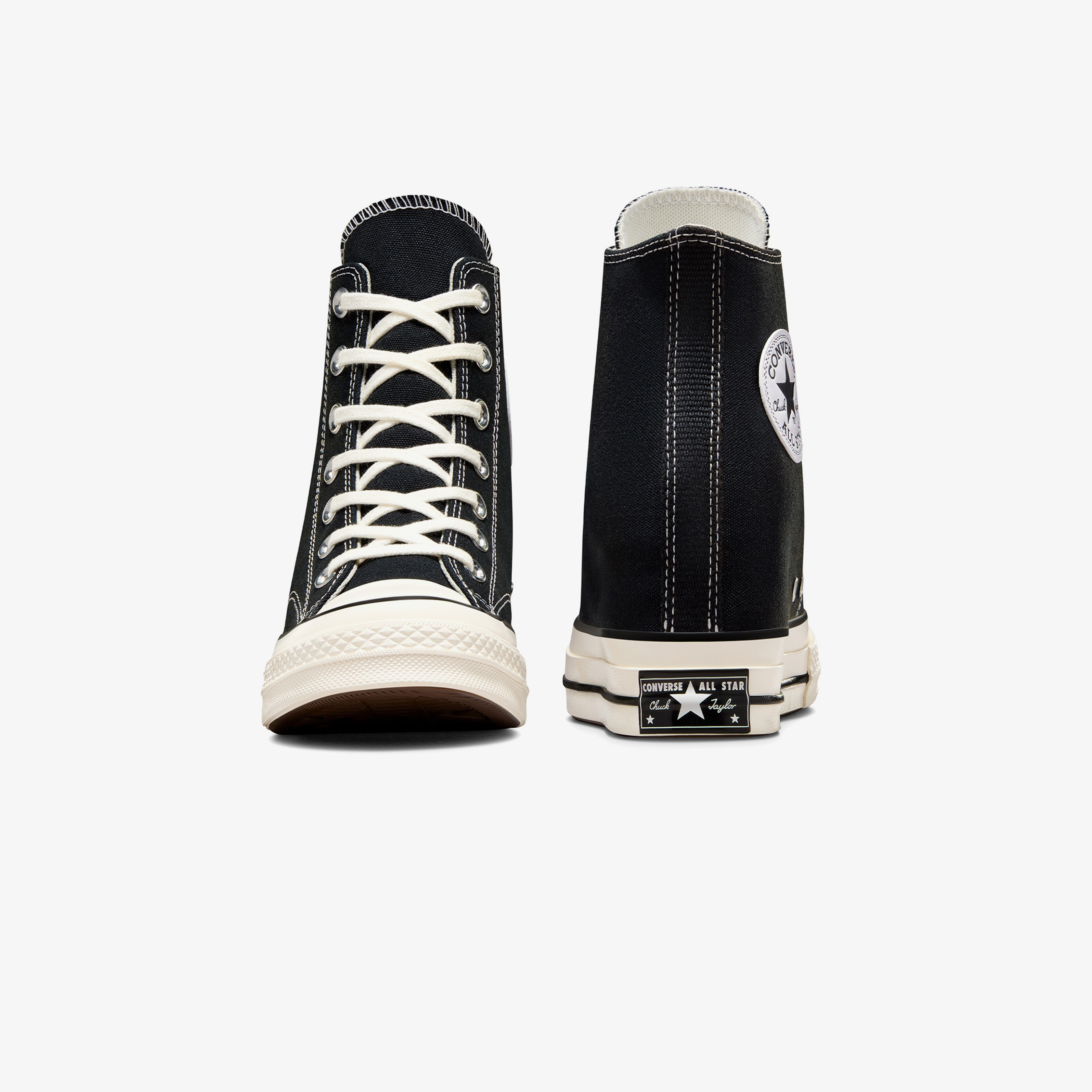 Converse Chuck 70 Wedge Unisex Siyah Platform Sneaker