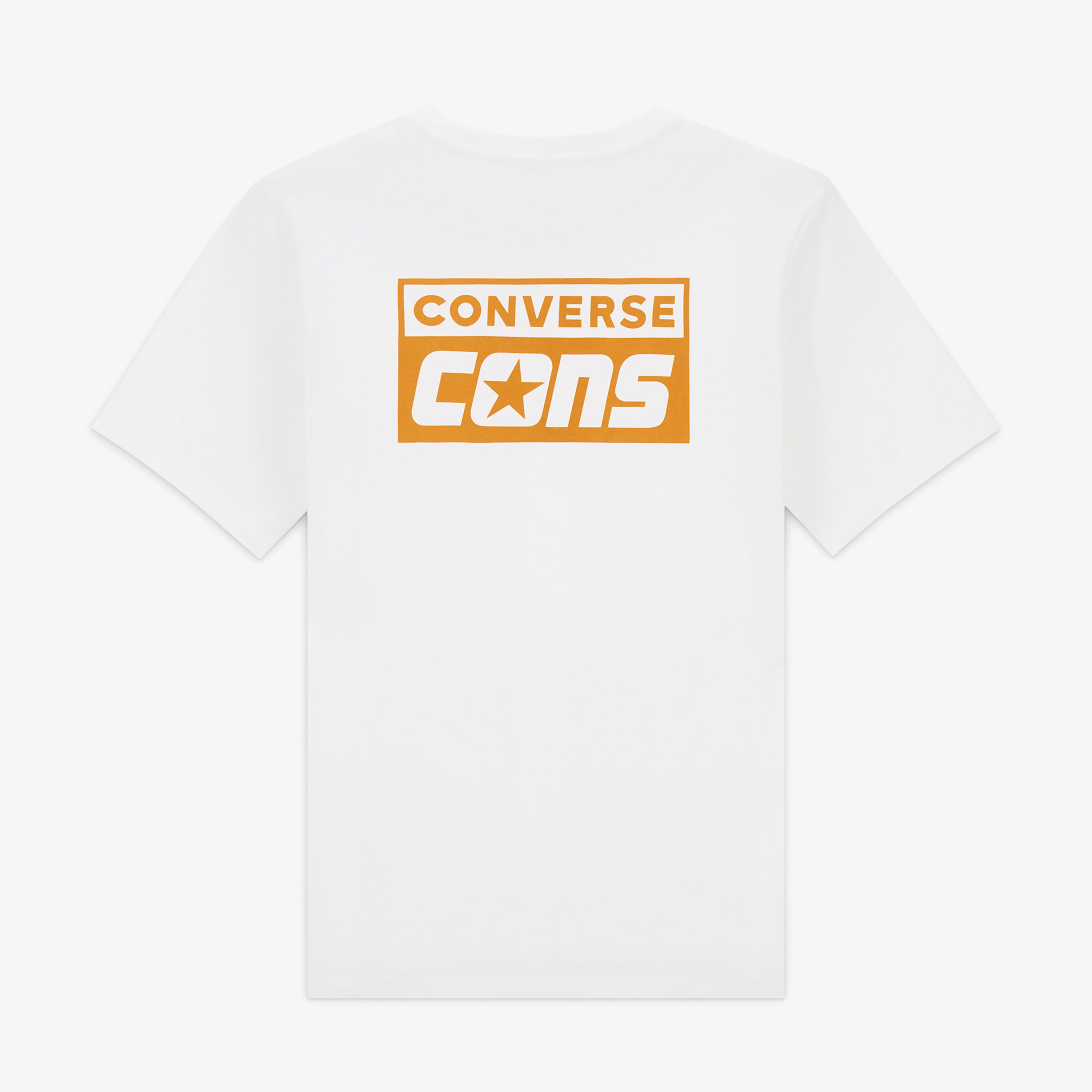 Converse Classic Erkek Grafik Baskılı Beyaz T-Shirt