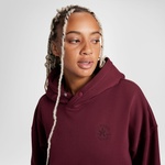 Converse Classic Kadın Oversized Fit Bordo Hoodie