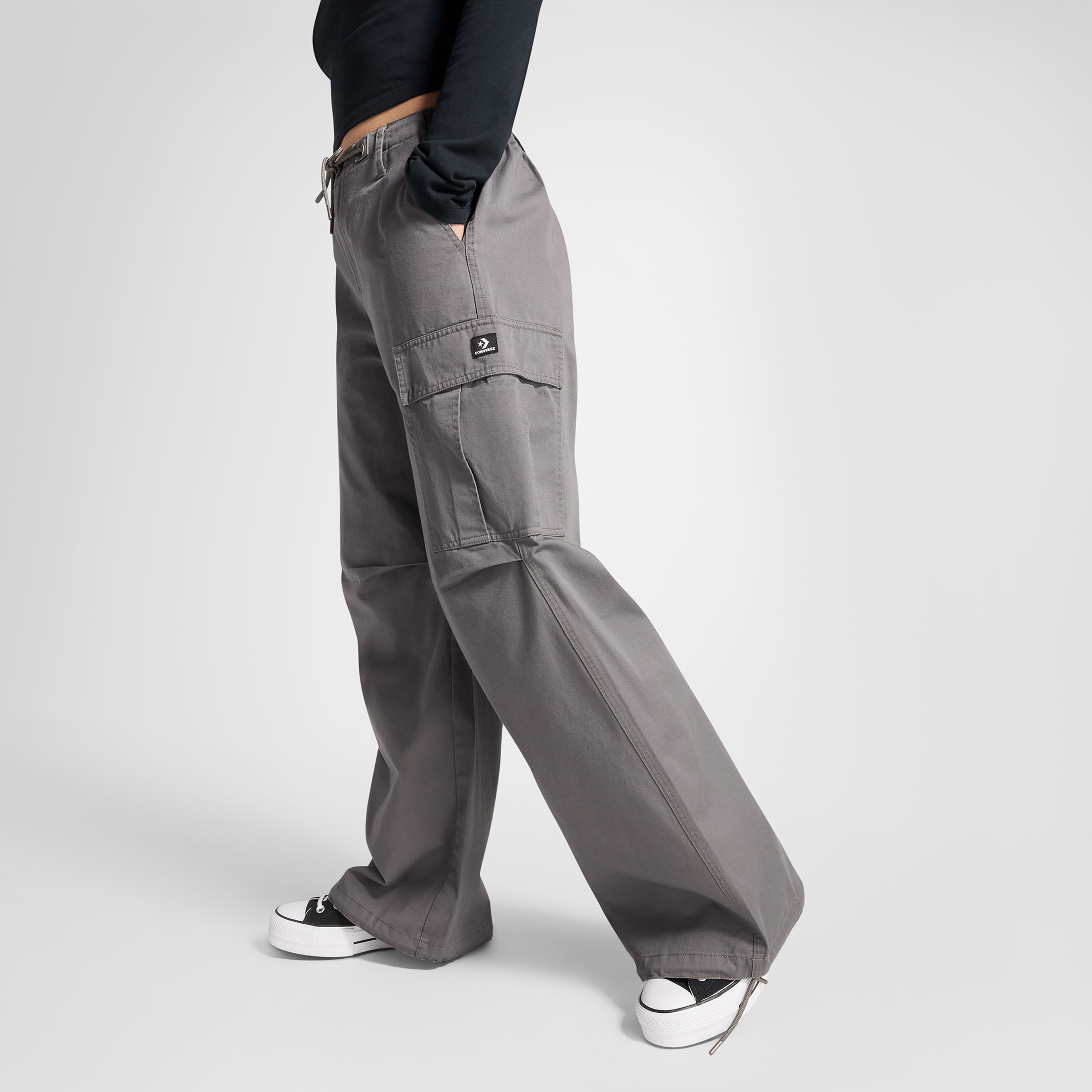 Converse Classic Kadın Gri Pantolon