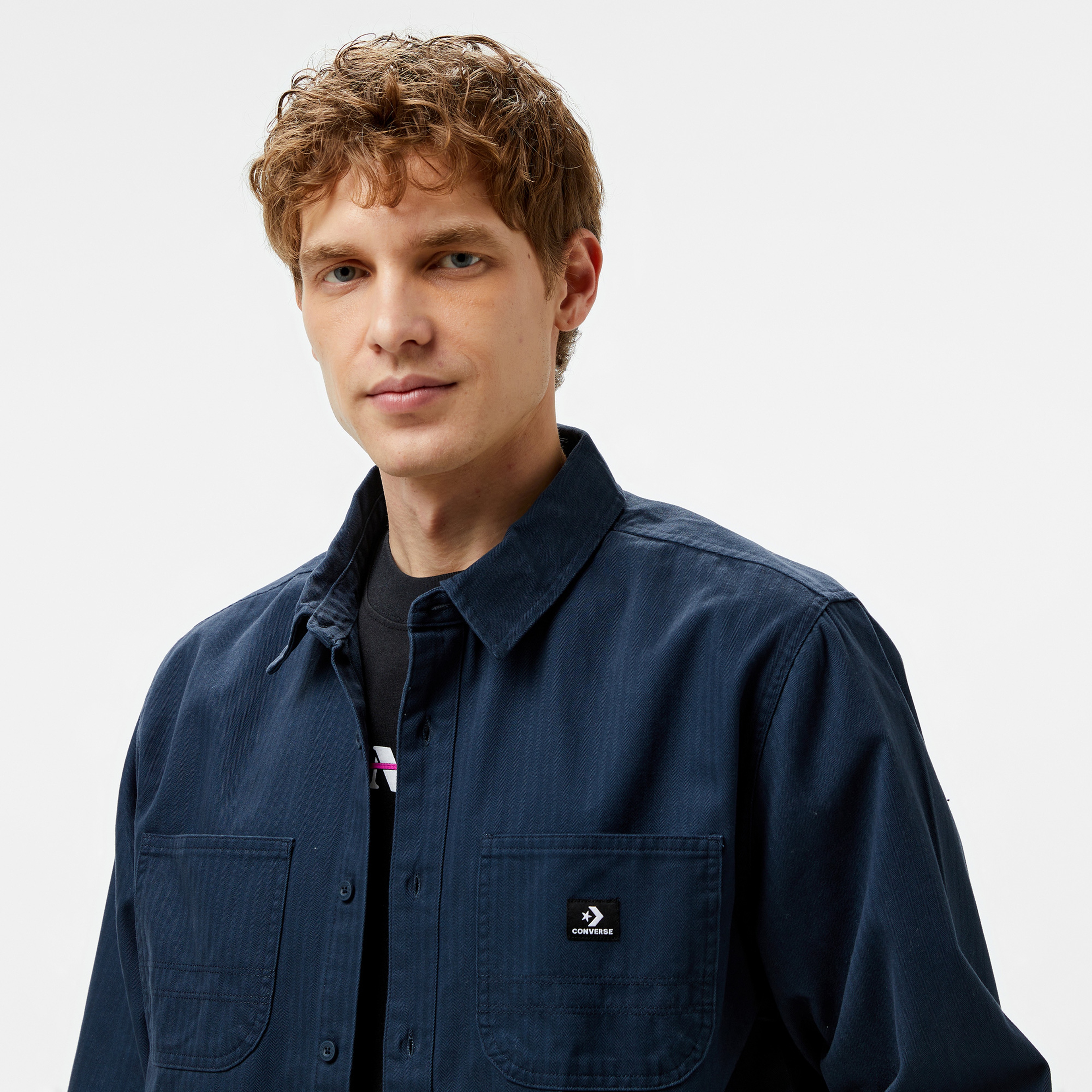 Converse Classic Erkek Lacivert Gömlek