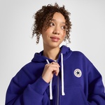 Converse Classic Kadın Mavi Fermuarlı Hoodie